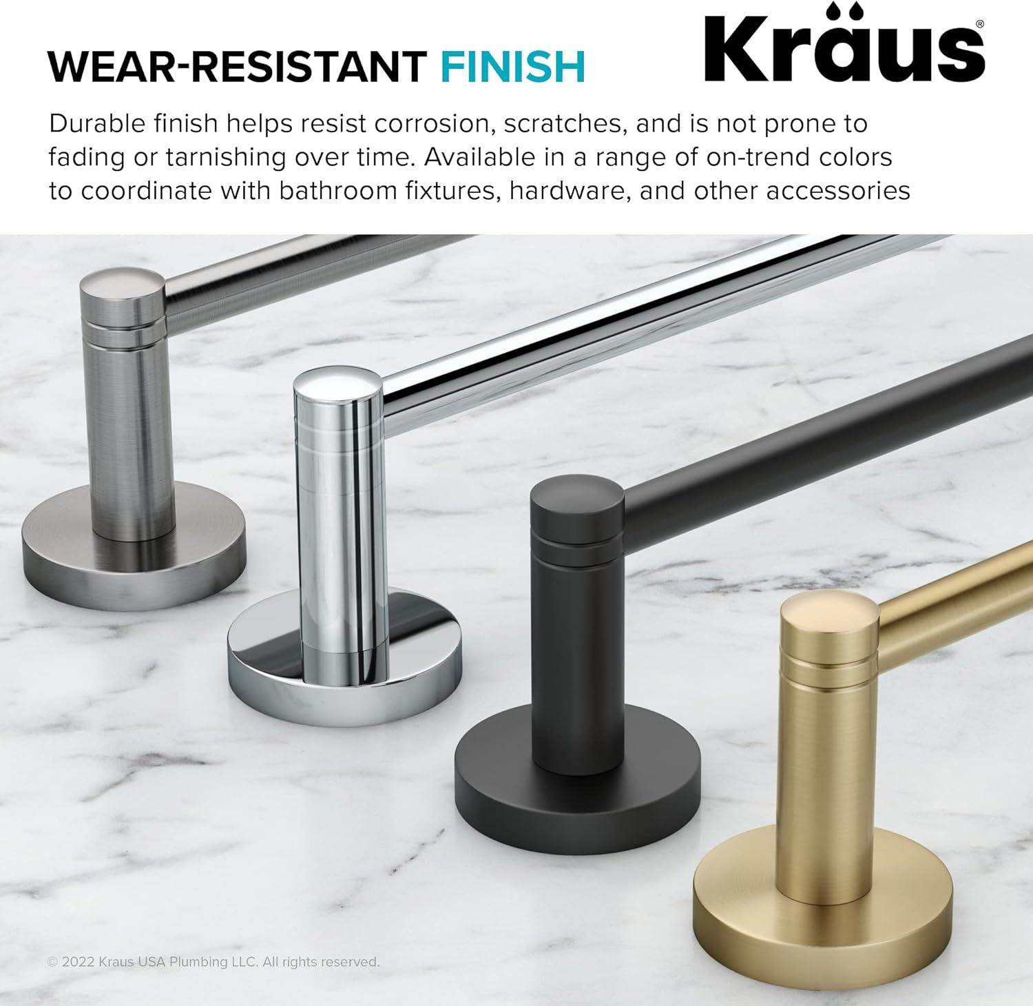 Kraus Elie Triangle Metal Corner Shelf