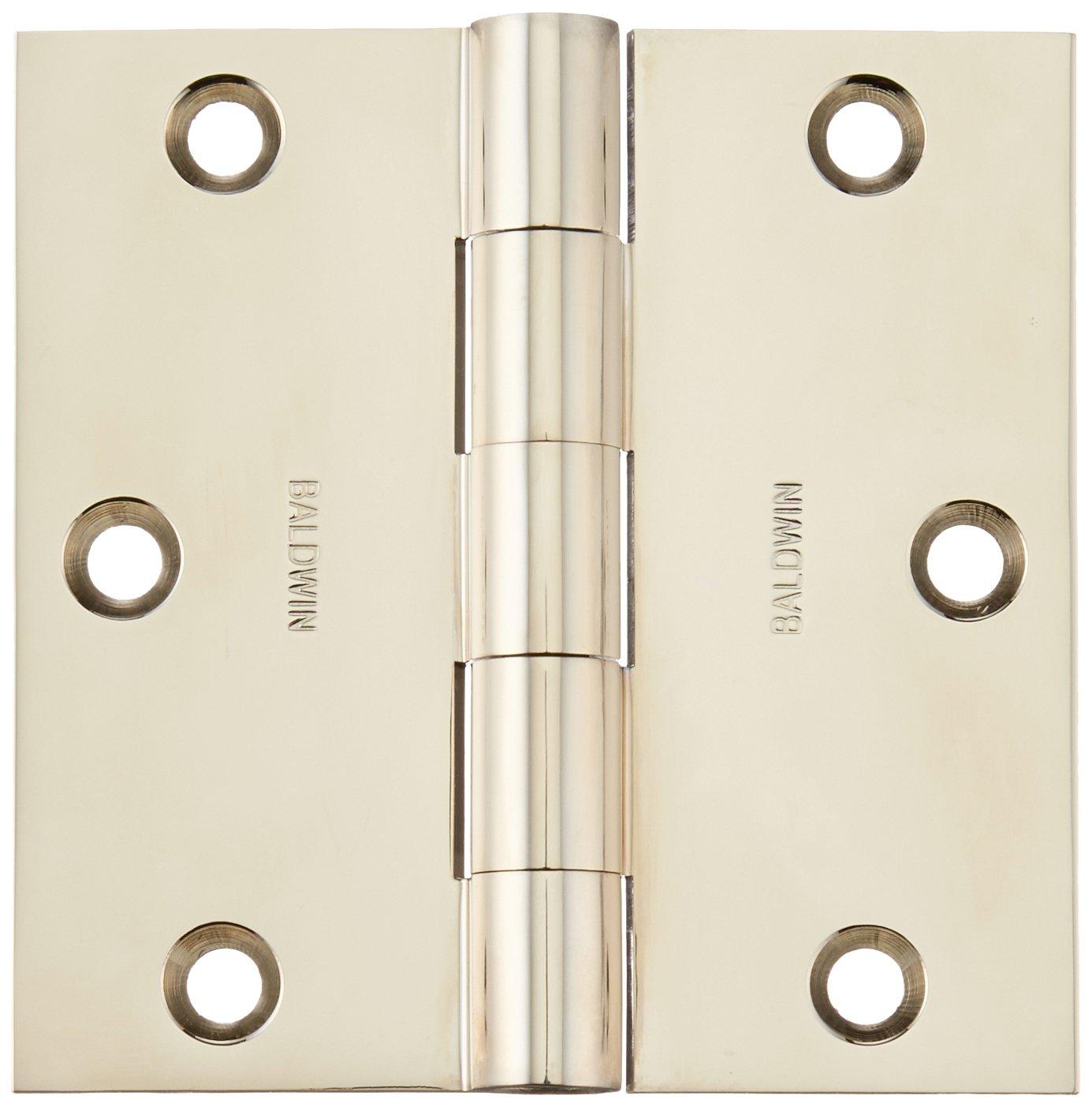 Baldwin 3.5" H x 3.5" W Butt Bearing Single Door Hinge