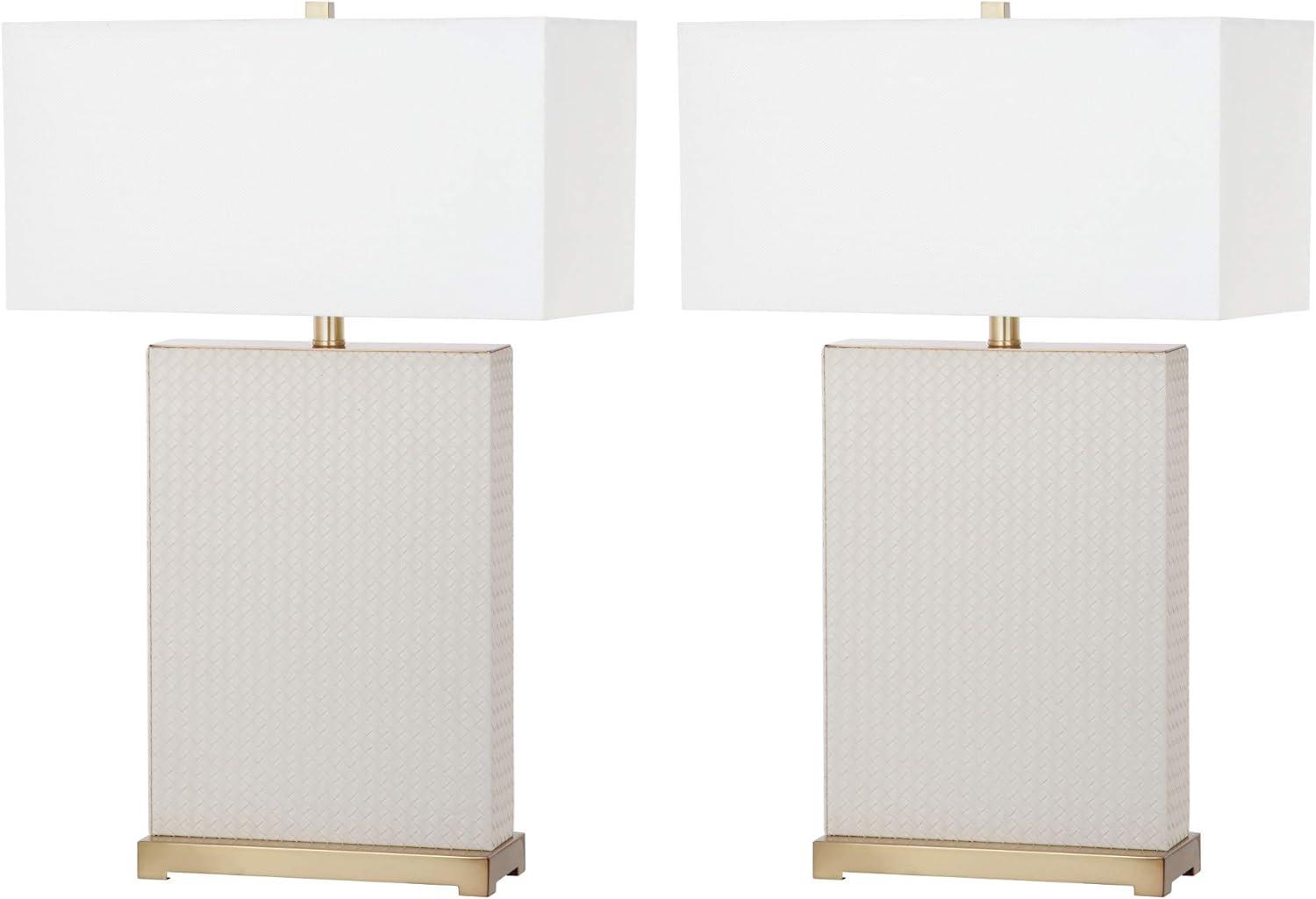 Joyce Table Lamp (Set of 2) - Cream - Safavieh.