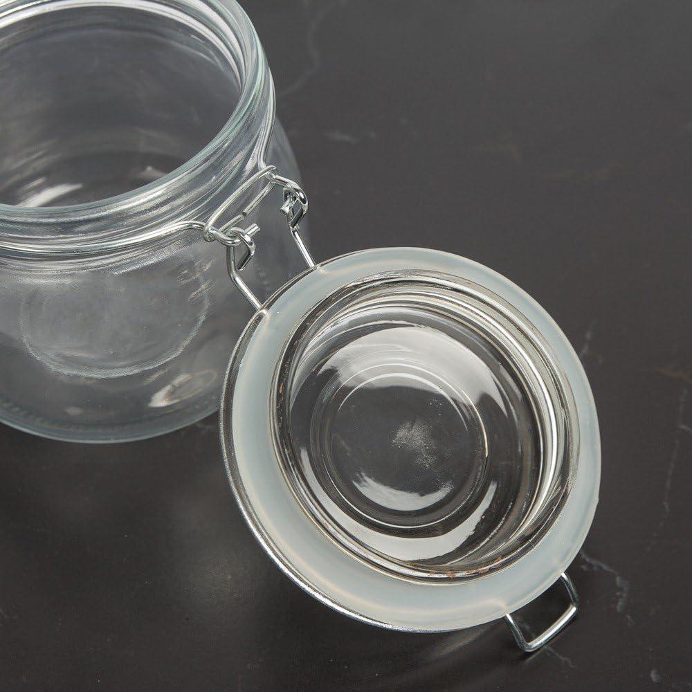 Hinged Apothecary Glass Garnish Jar - 16 oz