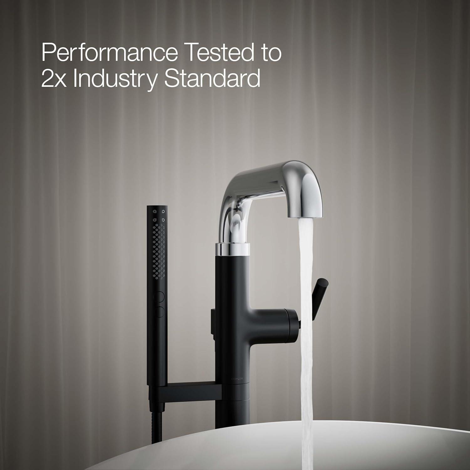 Tone Floor Mounted Clawfoot Tub Faucet