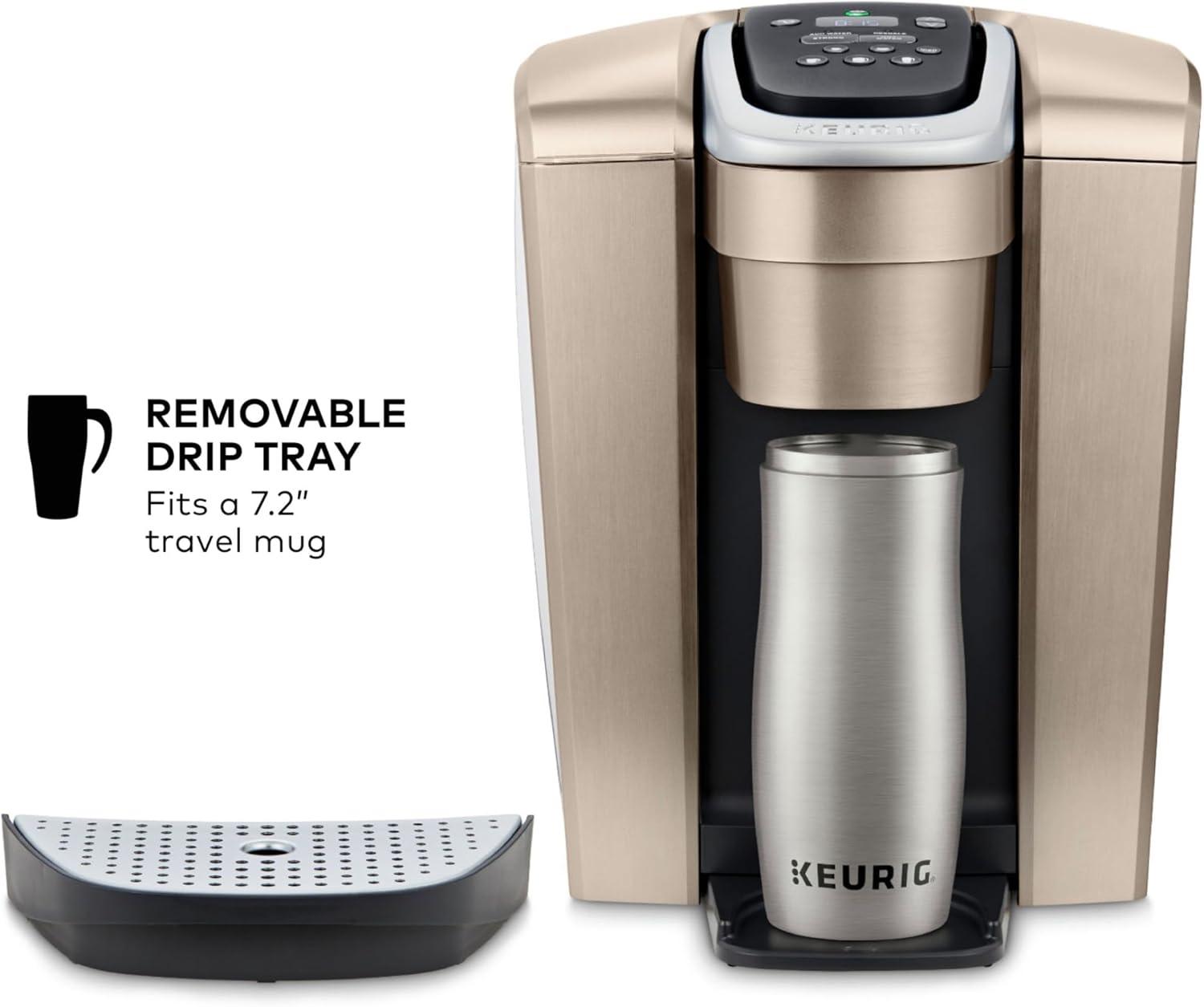 Keurig K-Elite Single-Serve K-Cup Pod Coffee Maker with Iced Coffee Setting and Strength Control