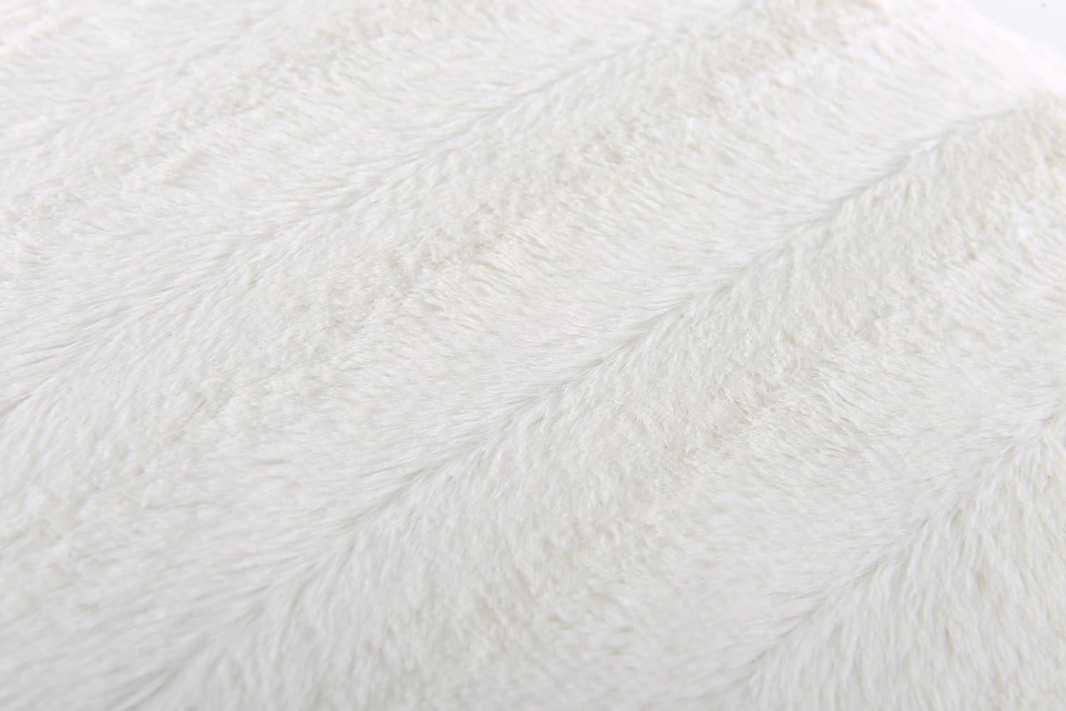 Faux Fur Throw Pillow