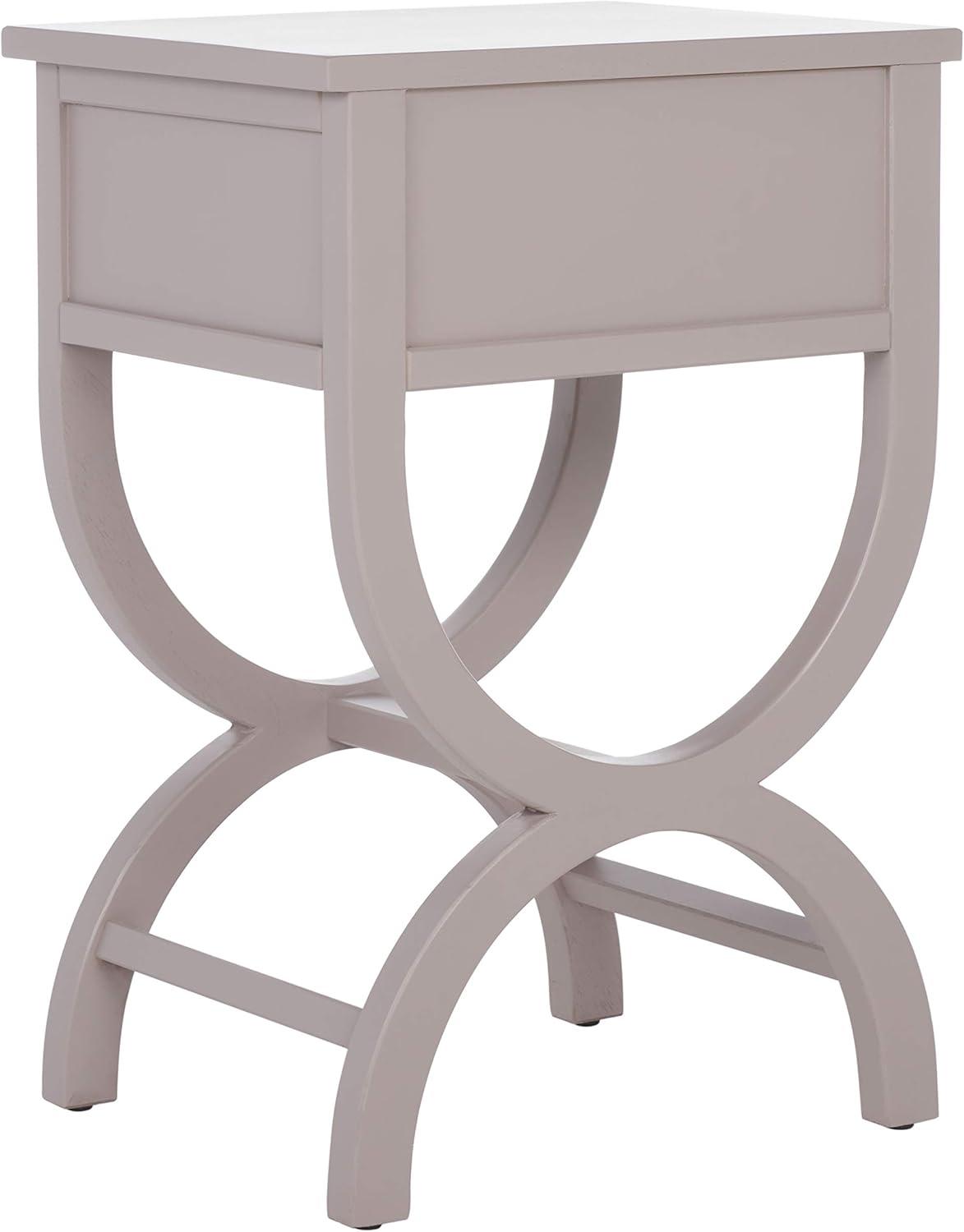 Floris End Table With Storage