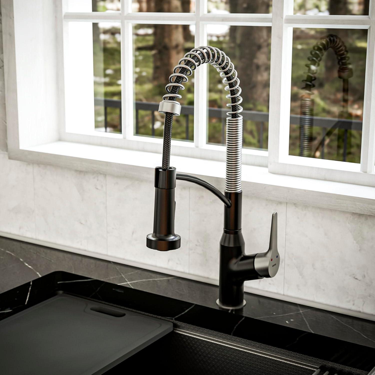 Karran Scottsdale Single-Handle Pull-Down Sprayer Kitchen Faucet