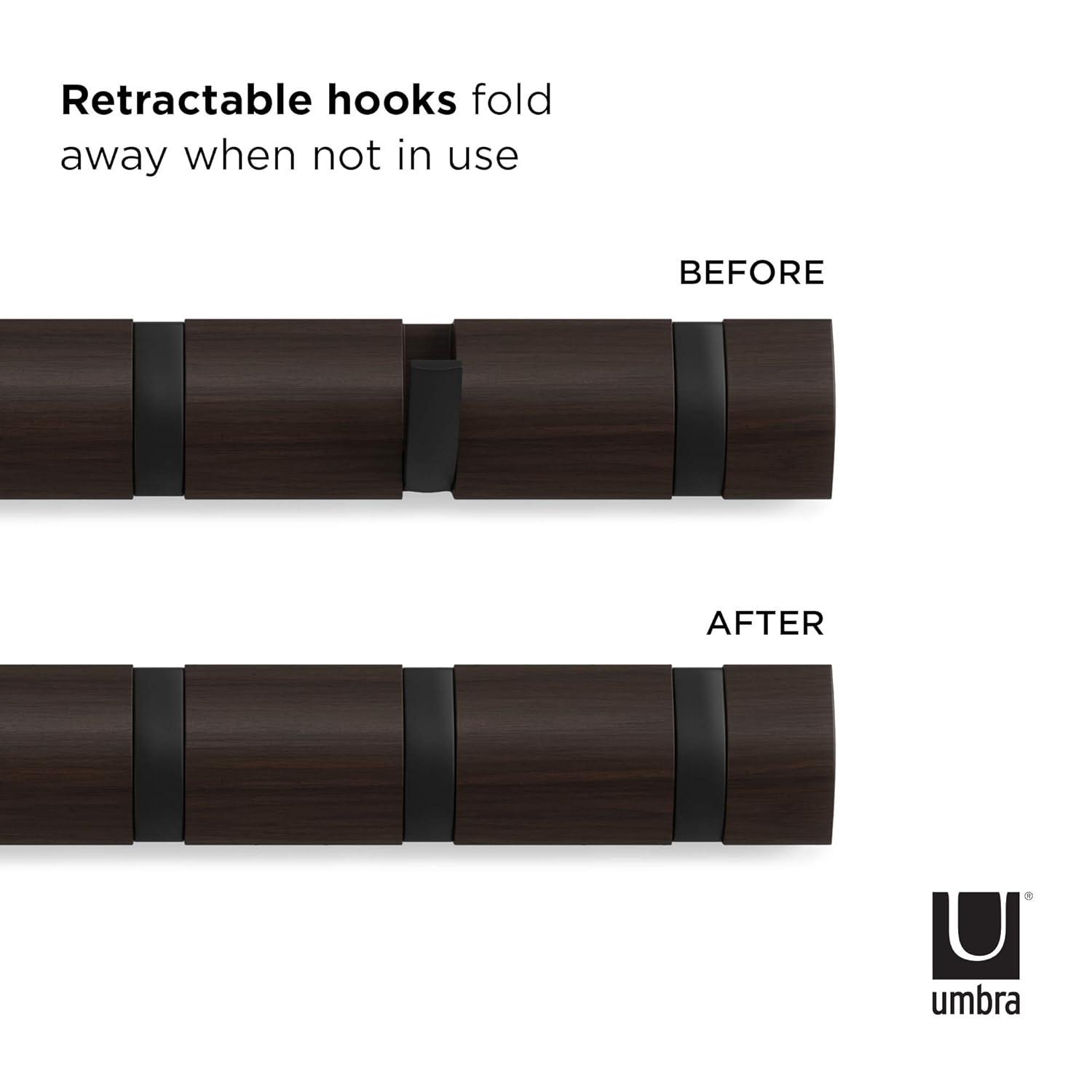 Flip 5 - Hook Coat Rack