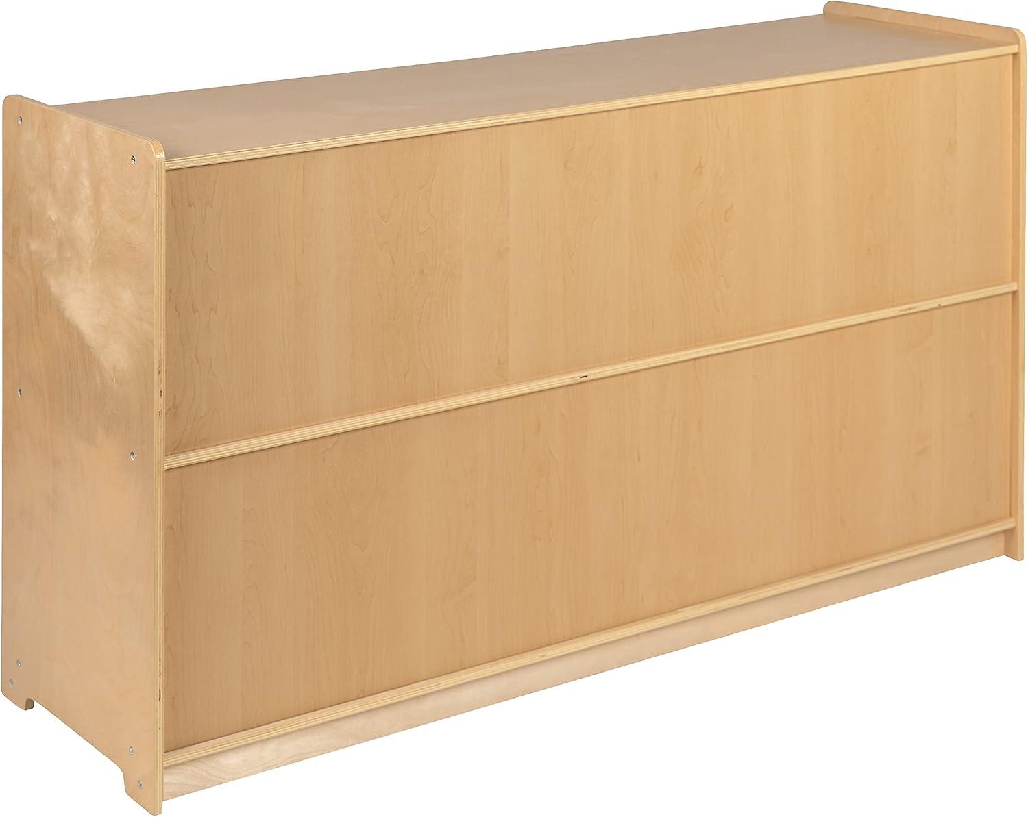 Flash Furniture Bexley Wooden School Classroom Storage Cabinet for Commercial or Home Use