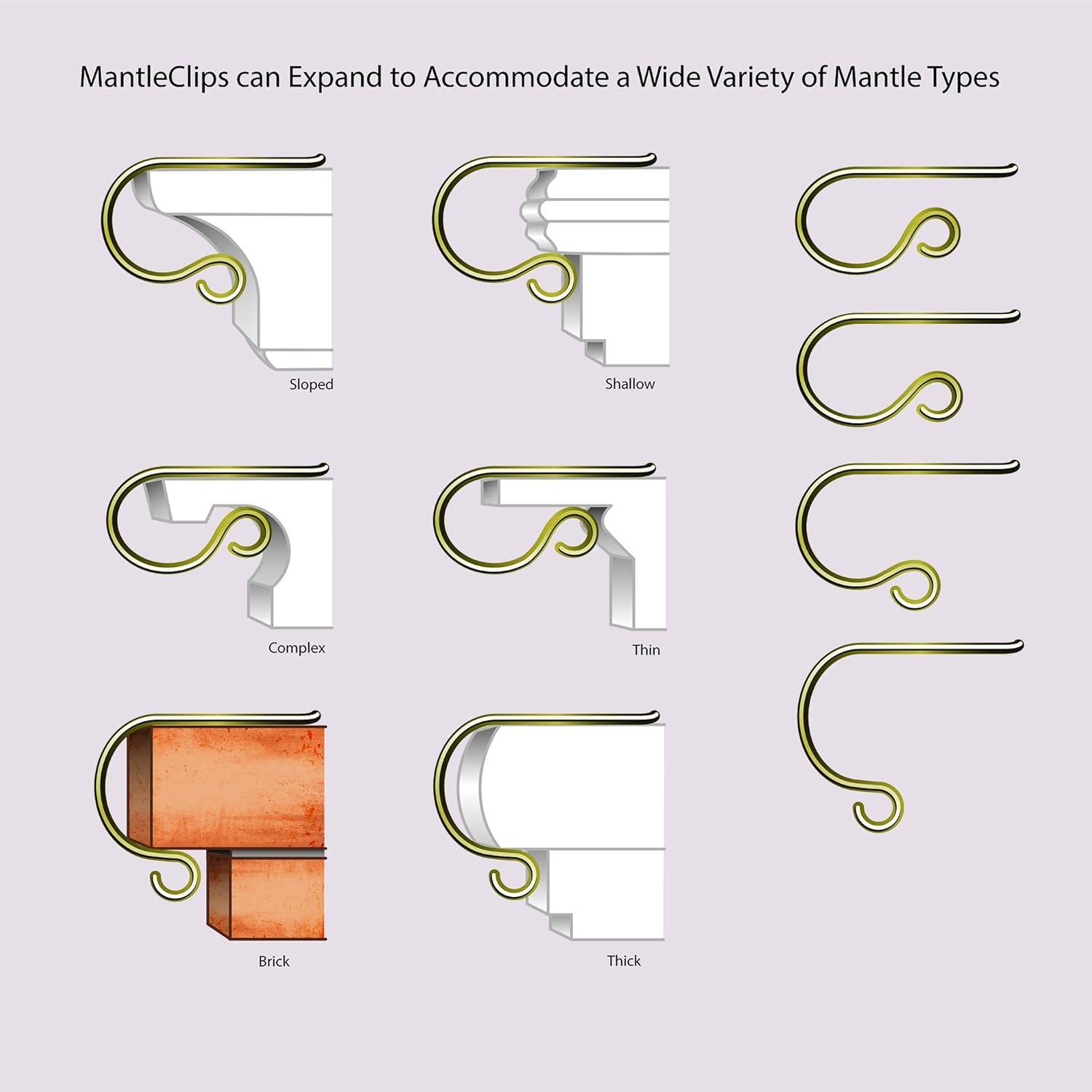 Original MantleClip Stocking Holder