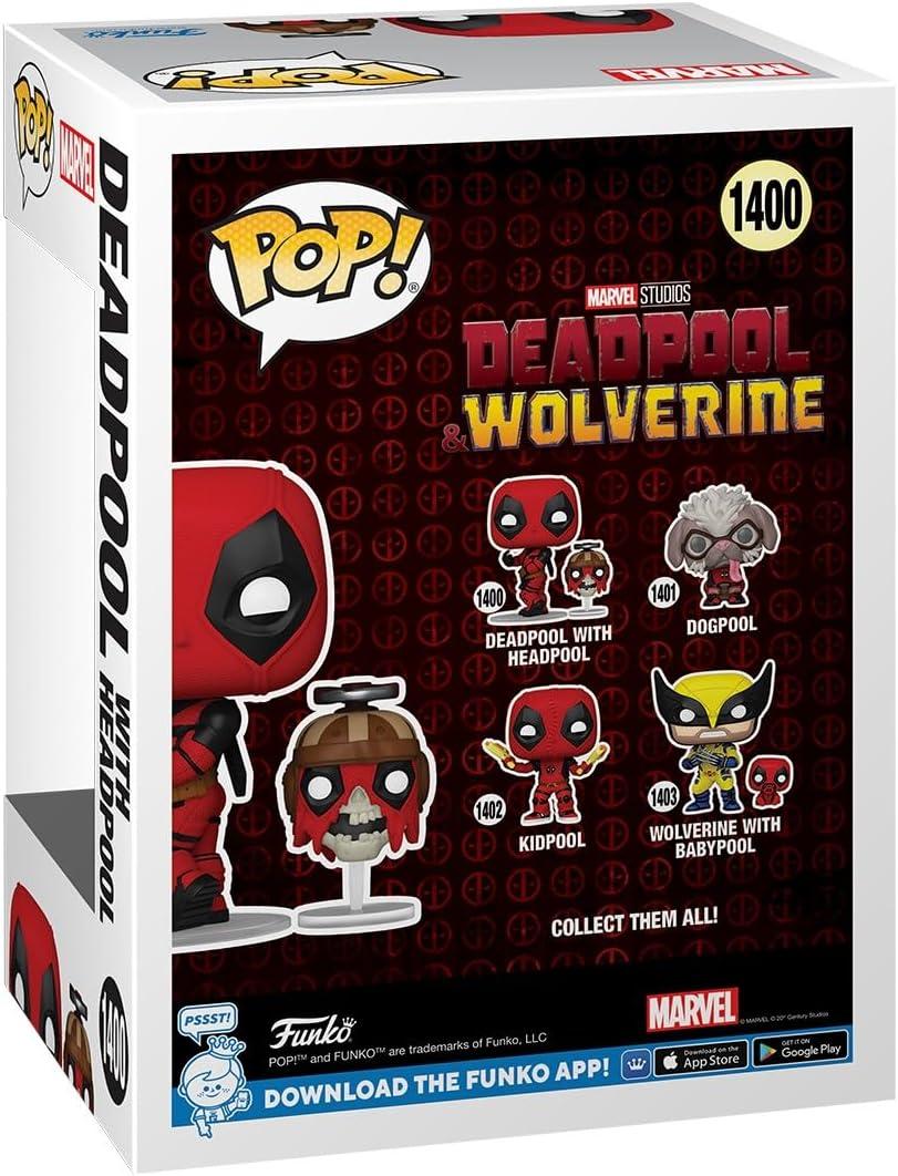 FUNKO POP! & Buddy: Deadpool 3 - Deadpool with Headpool, Funko, Gifts