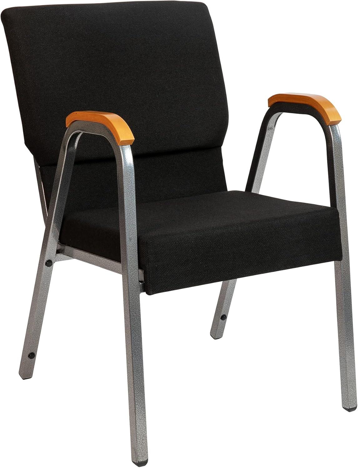 Judea 21" Stackable Church Chair with Arms