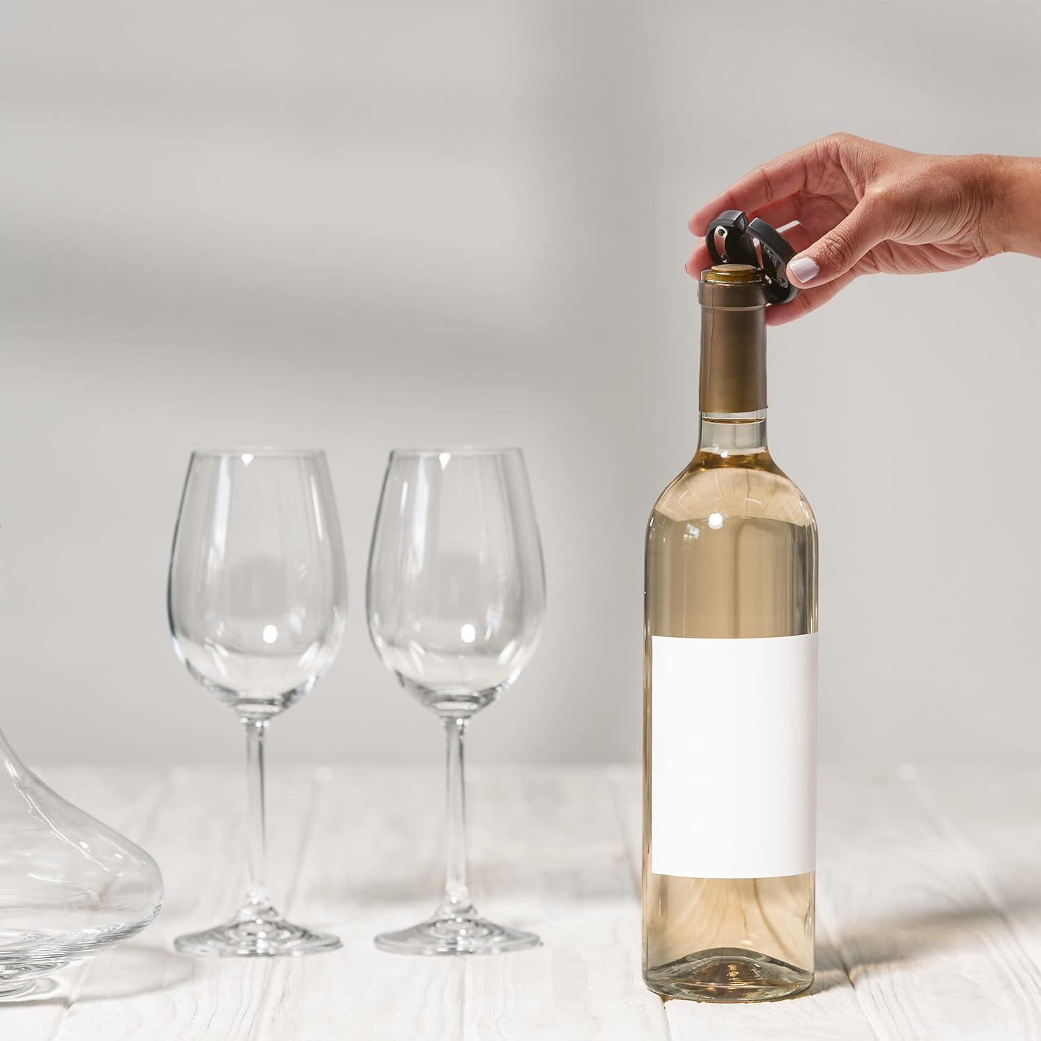 Ivation Electric Wine Opener with Wine Foil Cutter for Wine Bottles