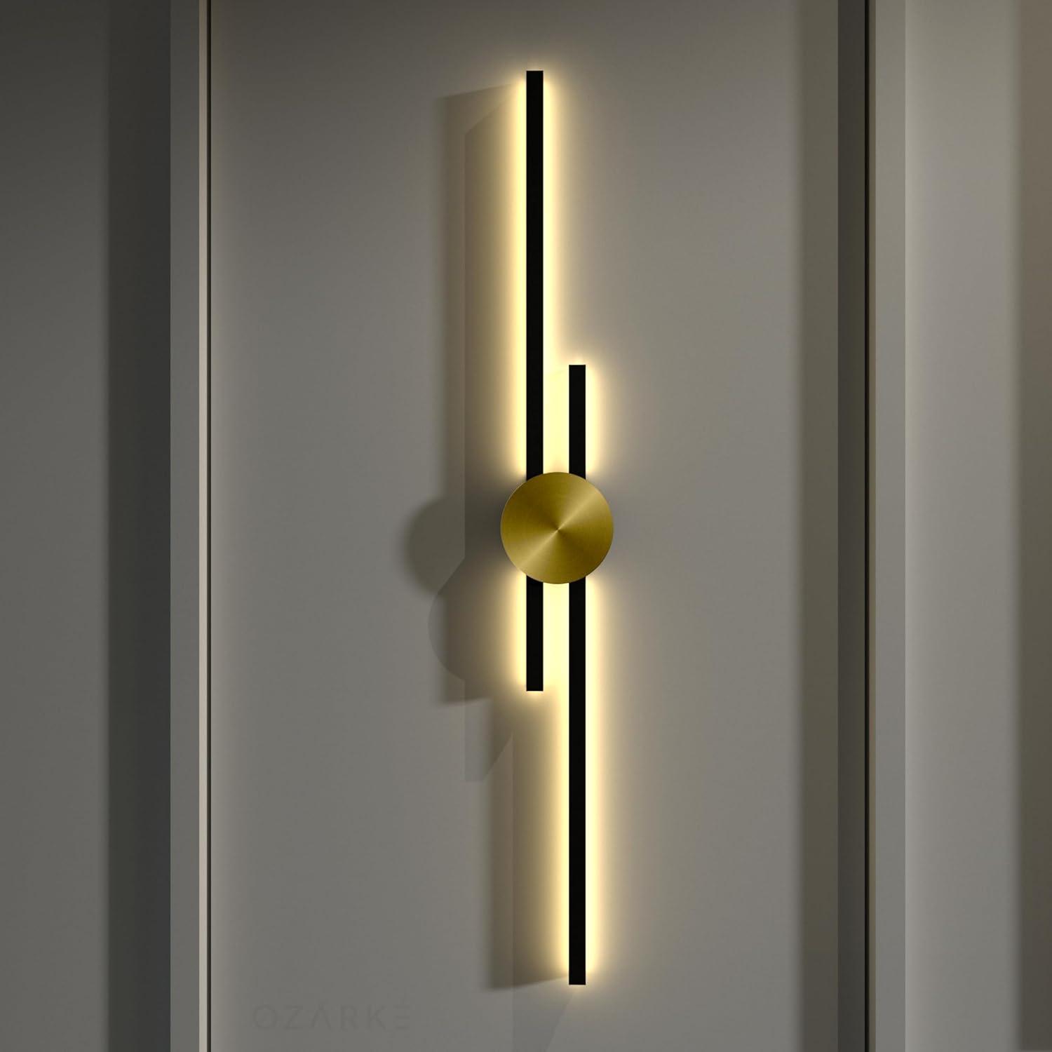 Ozarke Elles Minimalist Light Sconce 48 Inches - Warm 3000K Dimmable