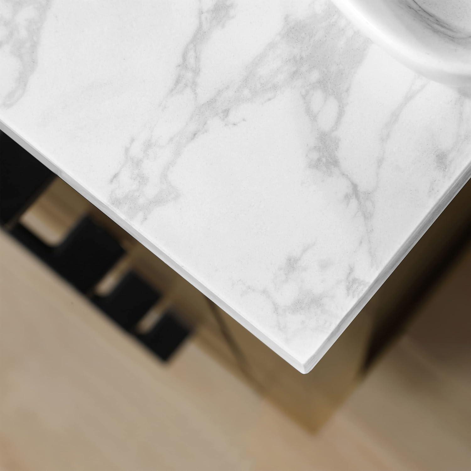 OVE Decors Athea 36 in. W Bath Vanity with Premium Countertop and Power Bar