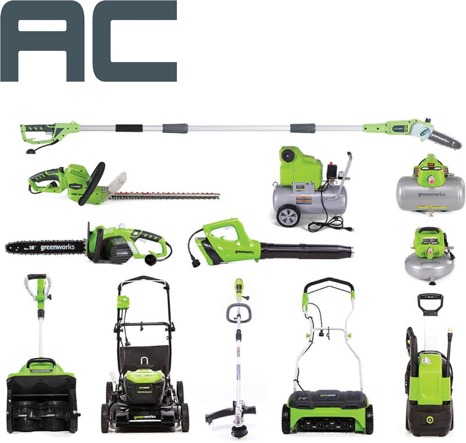Greenworks 7 Amp 150 CFM at 160 MPH Corded Electric Leaf Blower 24012