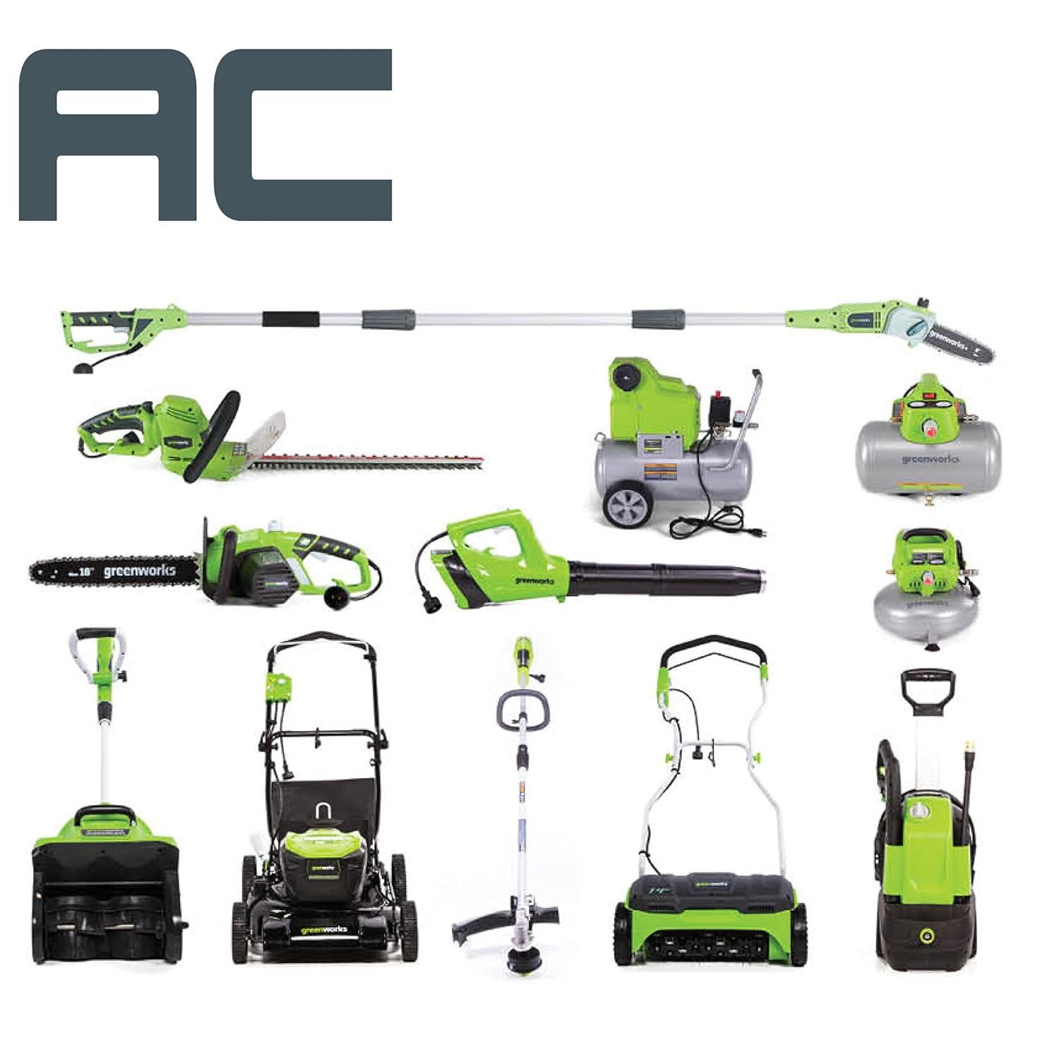 Greenworks 7 Amp 150 CFM at 160 MPH Corded Electric Leaf Blower 24012