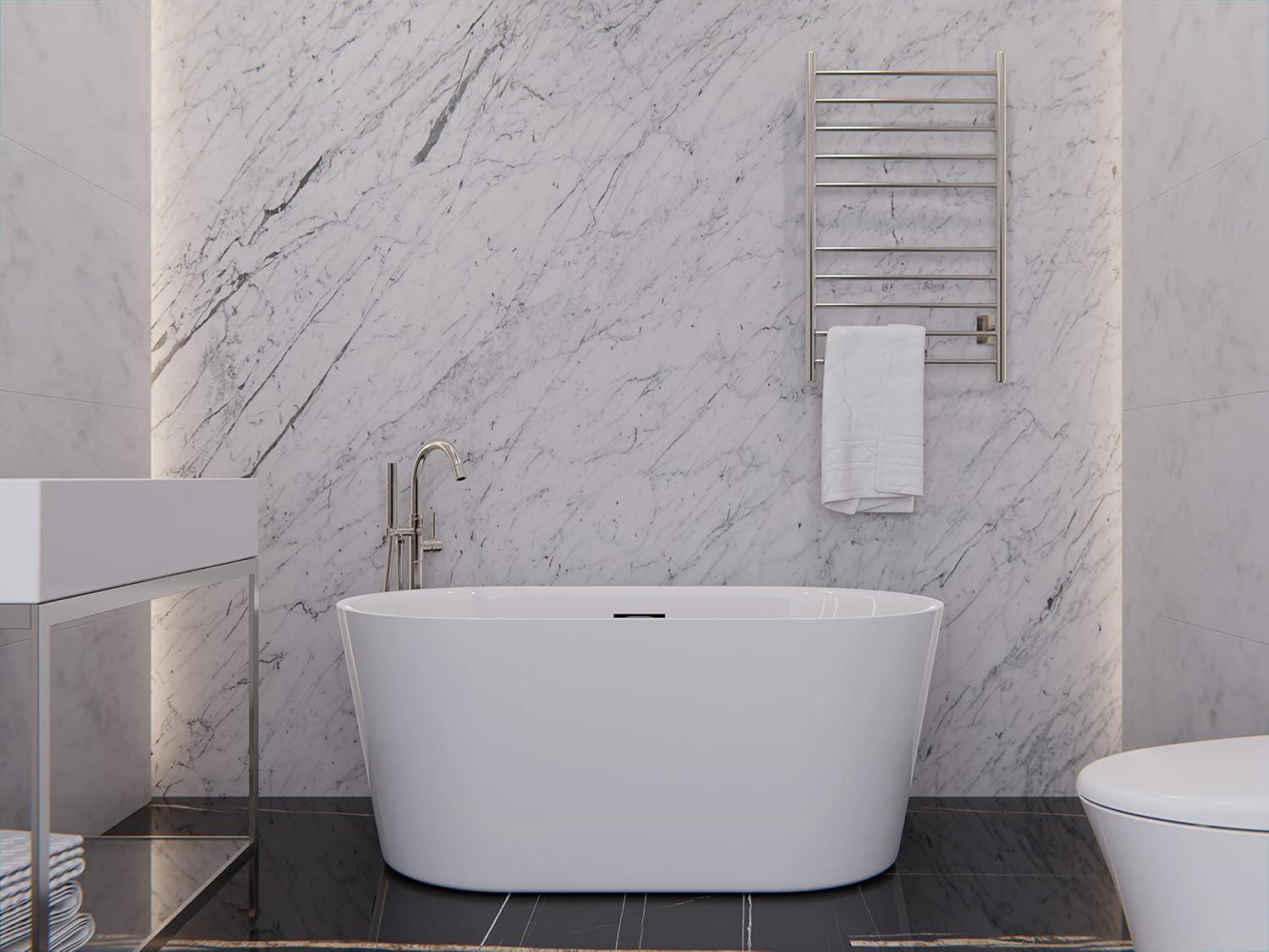67'' x 32'' Freestanding Soaking Acrylic Bathtub