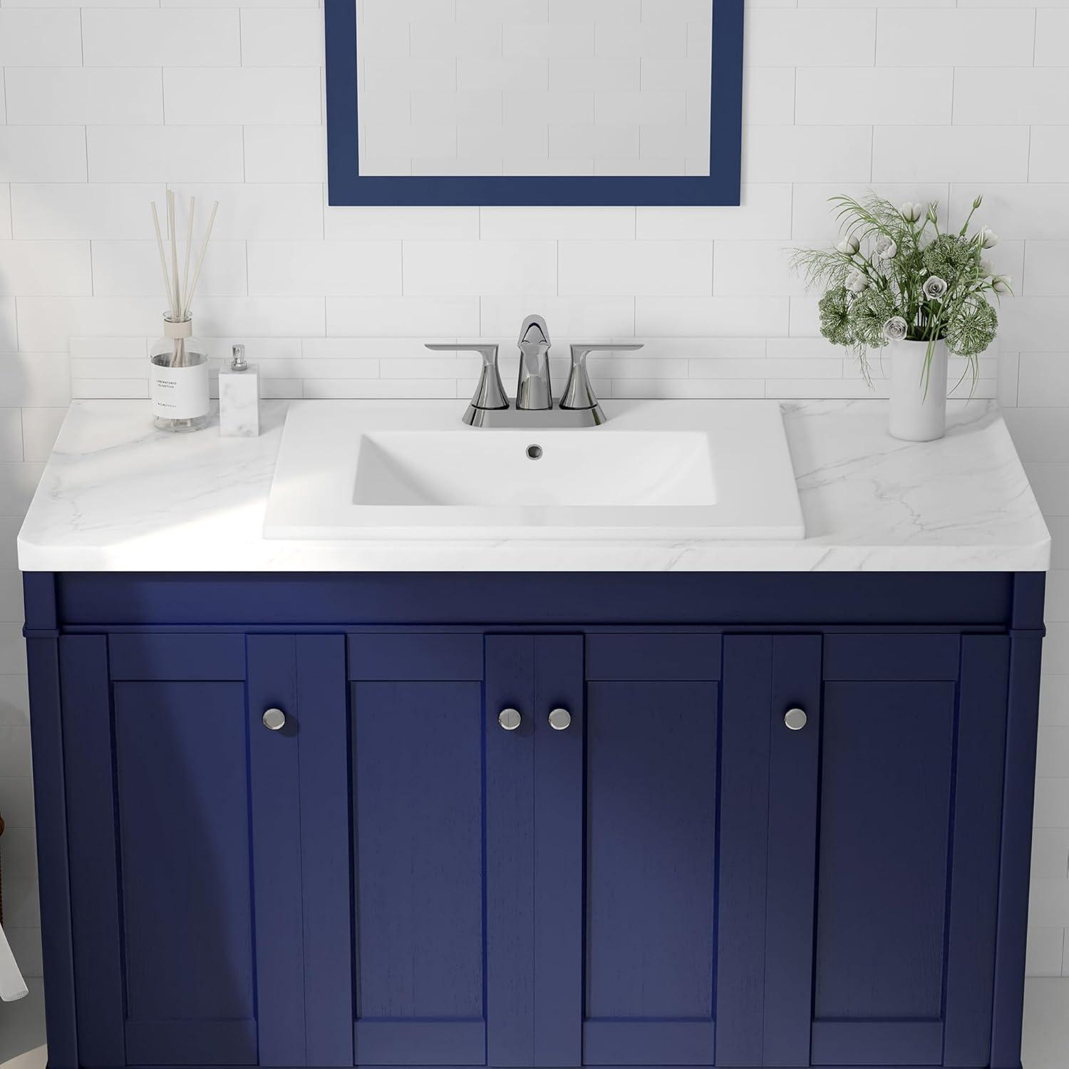 Ceramic 24" Single Bathroom Vanity Top