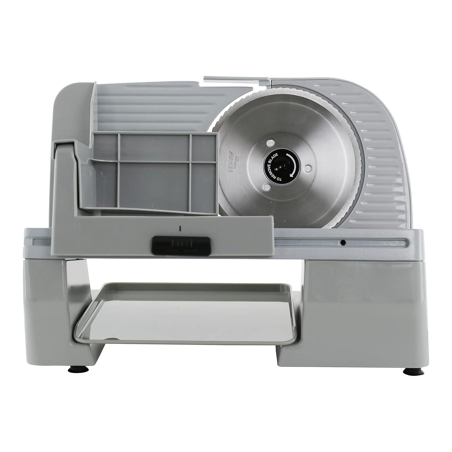 Chef's Choice Electric Meat Slicer with Stainless Steel Blade, 7-Inch, Silver, 609A