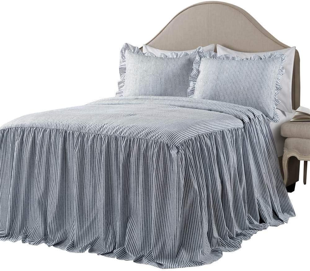 Reyna Microfiber Reversible 3 Piece Bedspread Set