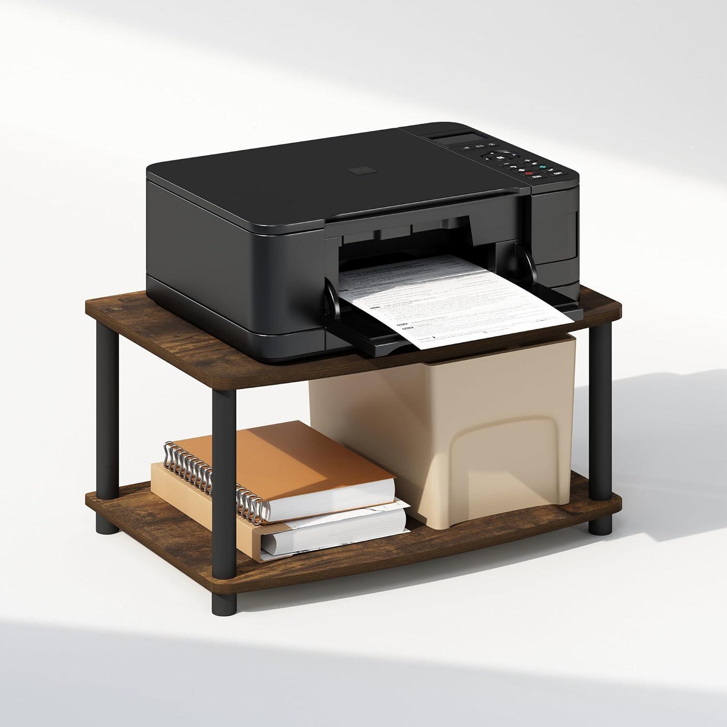 Furinno Turn-N-Tube 11'' H x 24'' W Printer Stand