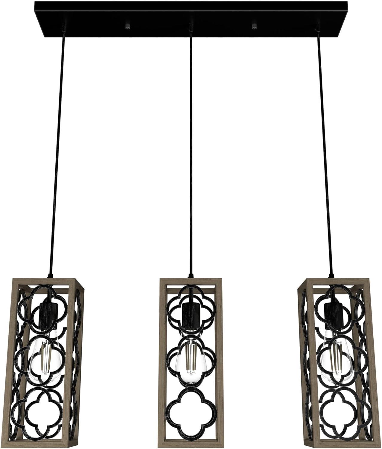 Gablecrest 3 - Light Kitchen Island Square / Rectangle Pendant