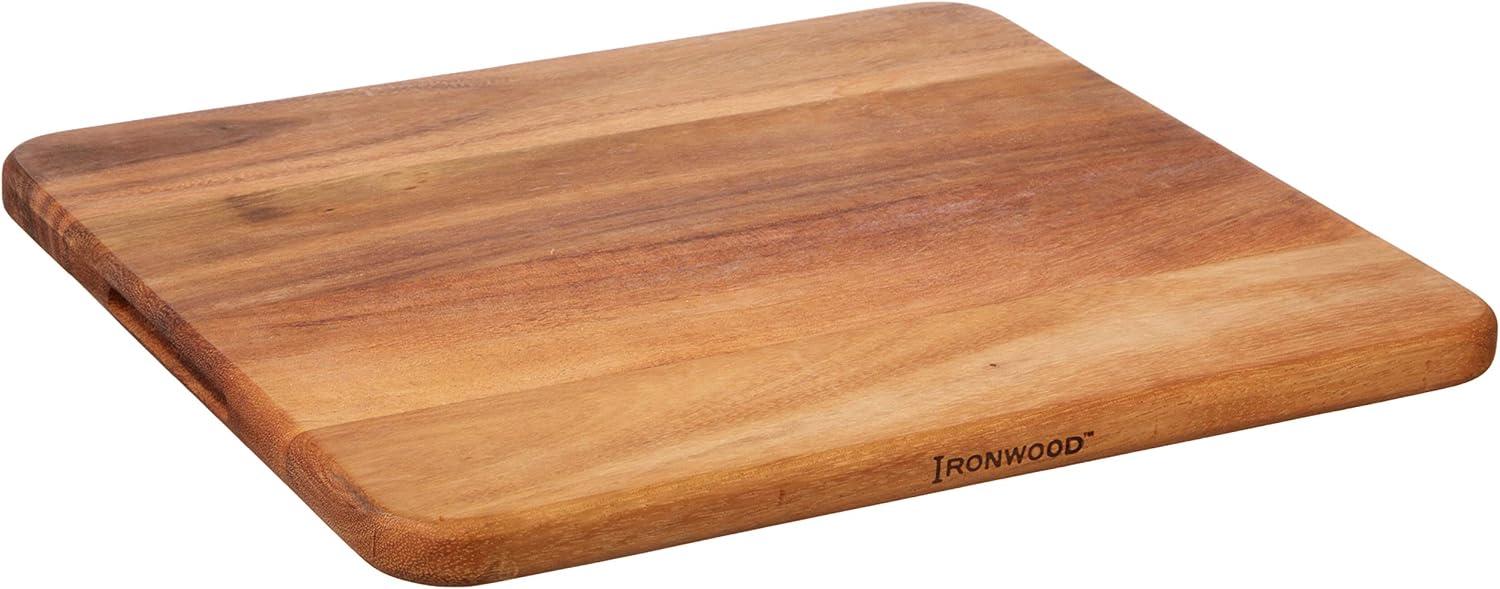 Acacia Wood Edge Grain Rectangular Cutting Board