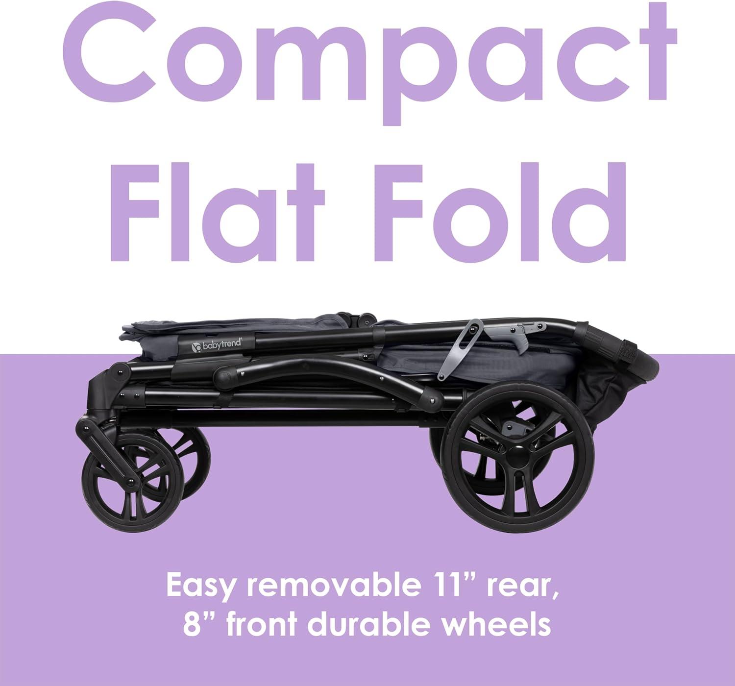 Baby Trend Navigator PLUS 2-in-1 Stroller Wagon - Dash Plum