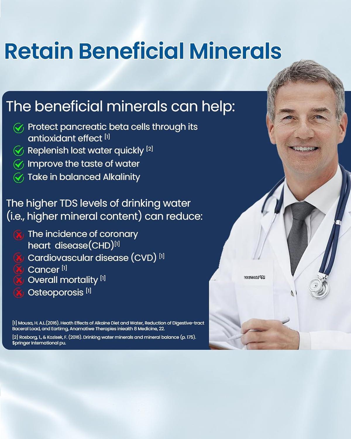 Under Sink Water Filter System ,NSF/ANSI 42 Certified Water Purifier, 28000 Galloons Large Flow Flux, Reduces PFAS, PFOA/PFOS, Chlorine, Bad Odors, Direct Connect to Kitchen Faucet, Q5-C2