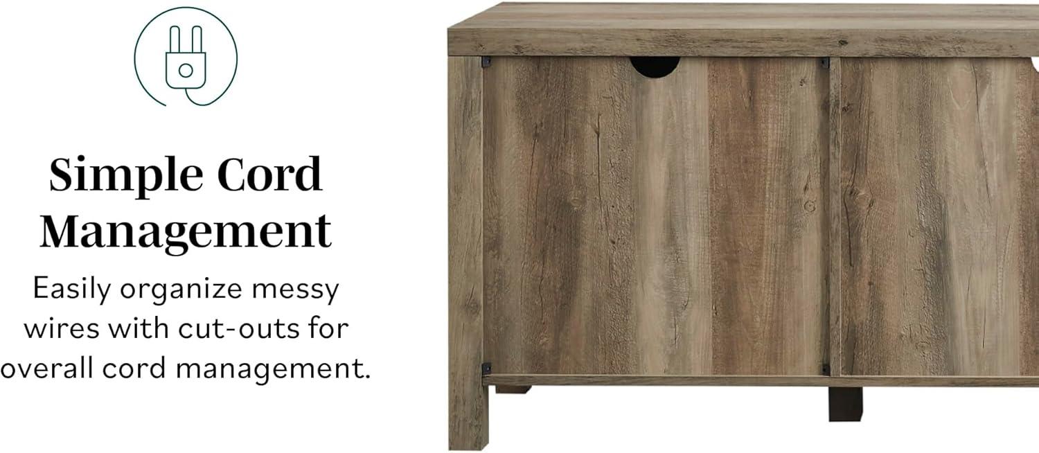 WE Furniture 70" Modern Farmhouse Styled TV Stand