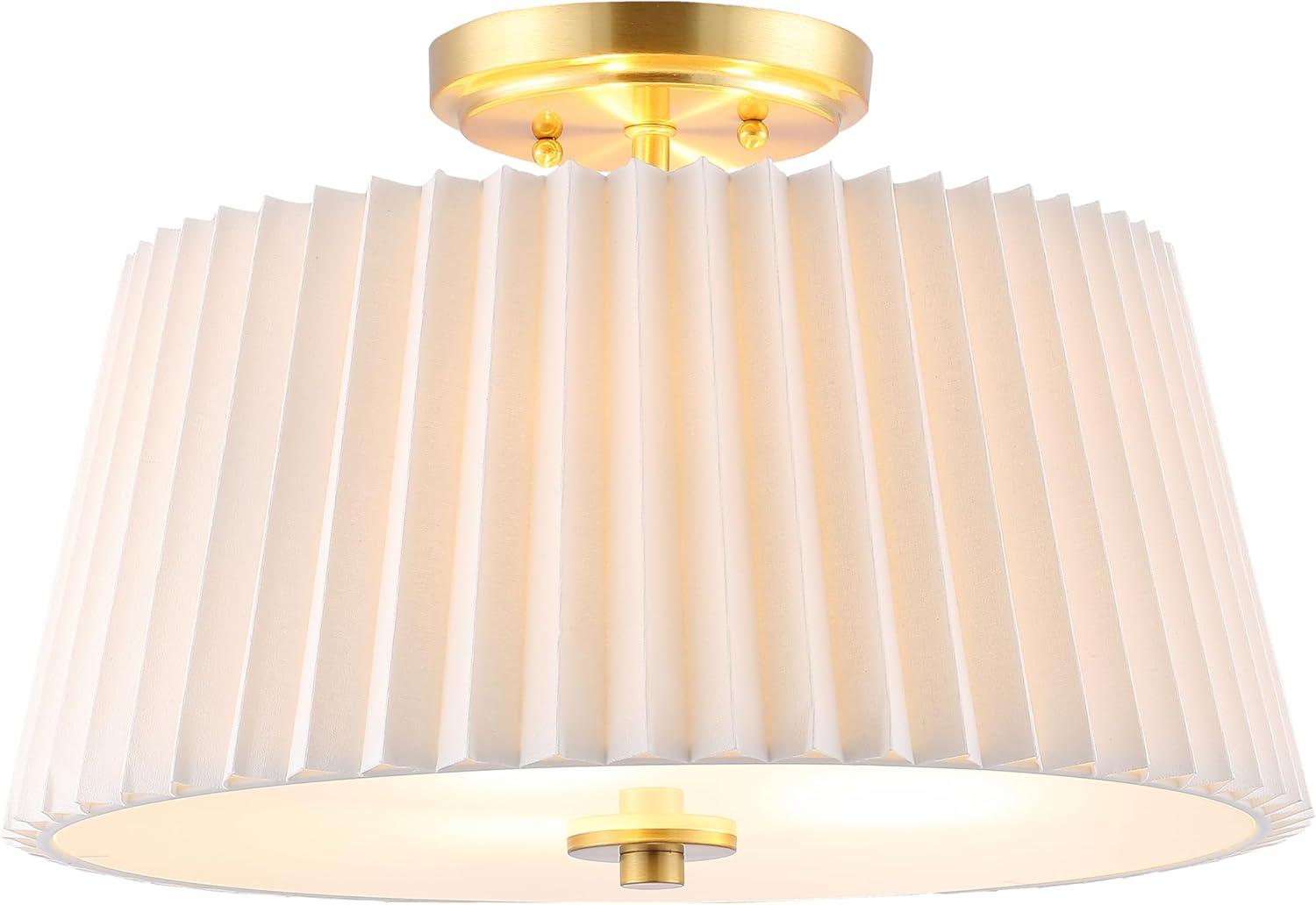 Aldrich Fabric Semi Flush Mount