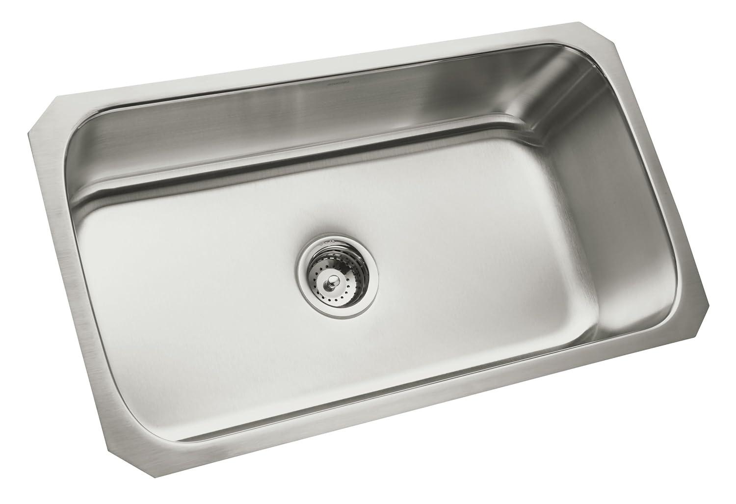 McAllister 32'' L Undermount Stainless Steel Kitchen Sink
