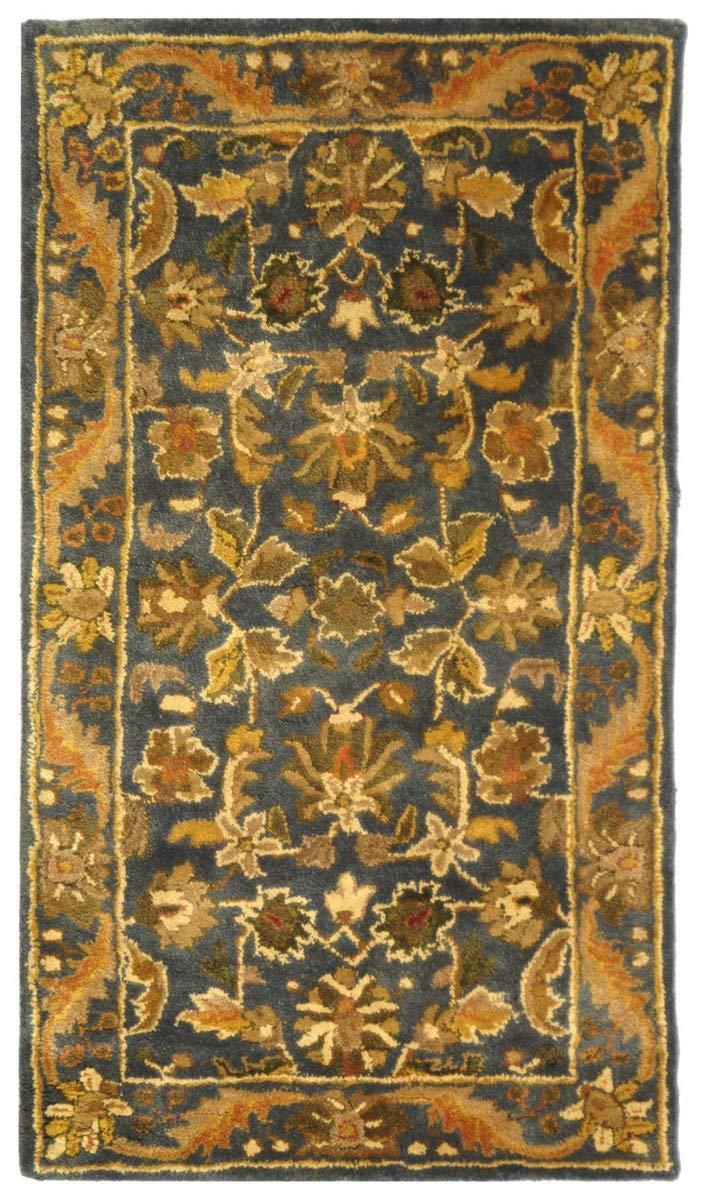 Antiquity AT52 Hand Tufted Indoor Accent Rug - Green/Gold - 2'x3' - Safavieh