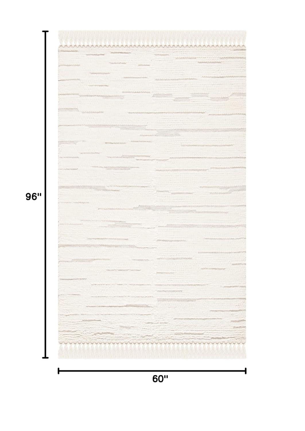 Dakota Fields Casablanca Hand Woven Wool Rug