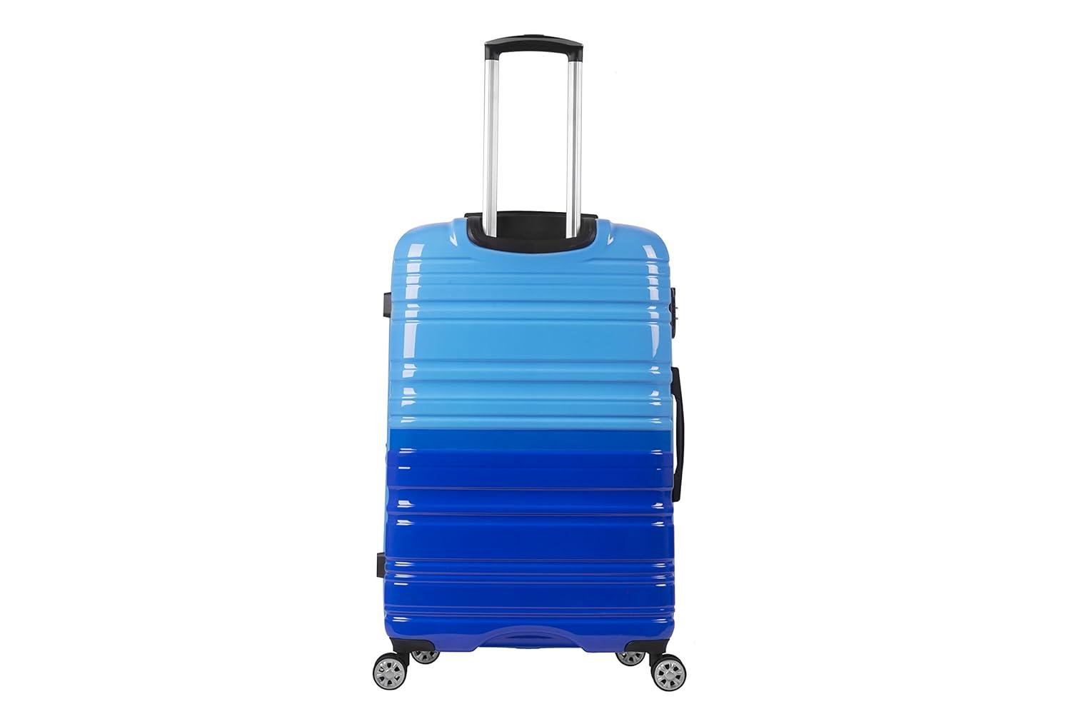 Luggage Expandable Spinner Set, Blue & Sky Blue - 2 Piece