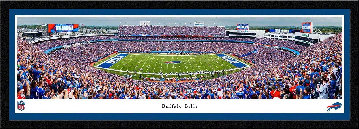 Pittsburgh Steelers Panoramic Framed Sports Poster with Single Mat