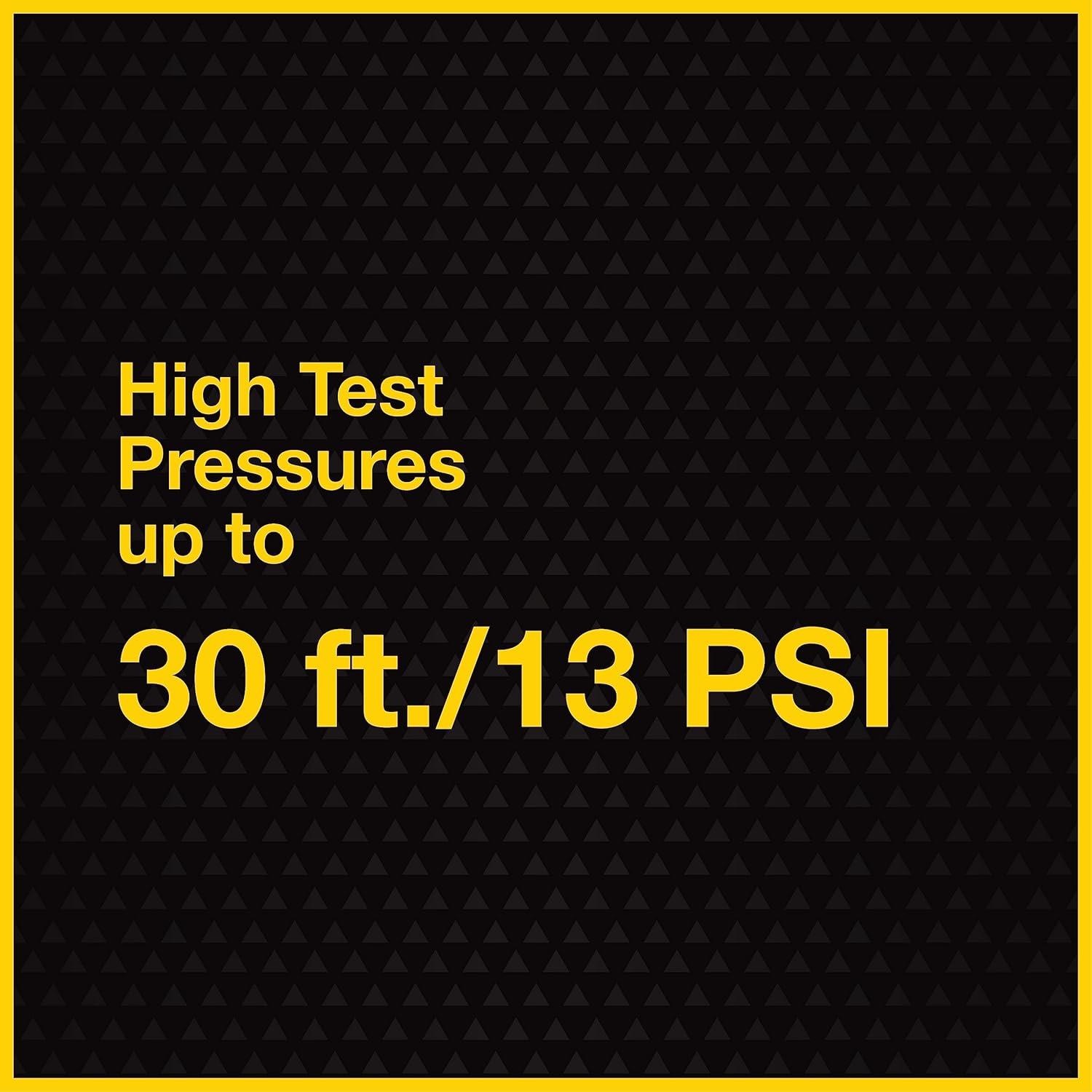 Black Rubber Inflatable Test Ball Plug with Zinc-Plated Chain