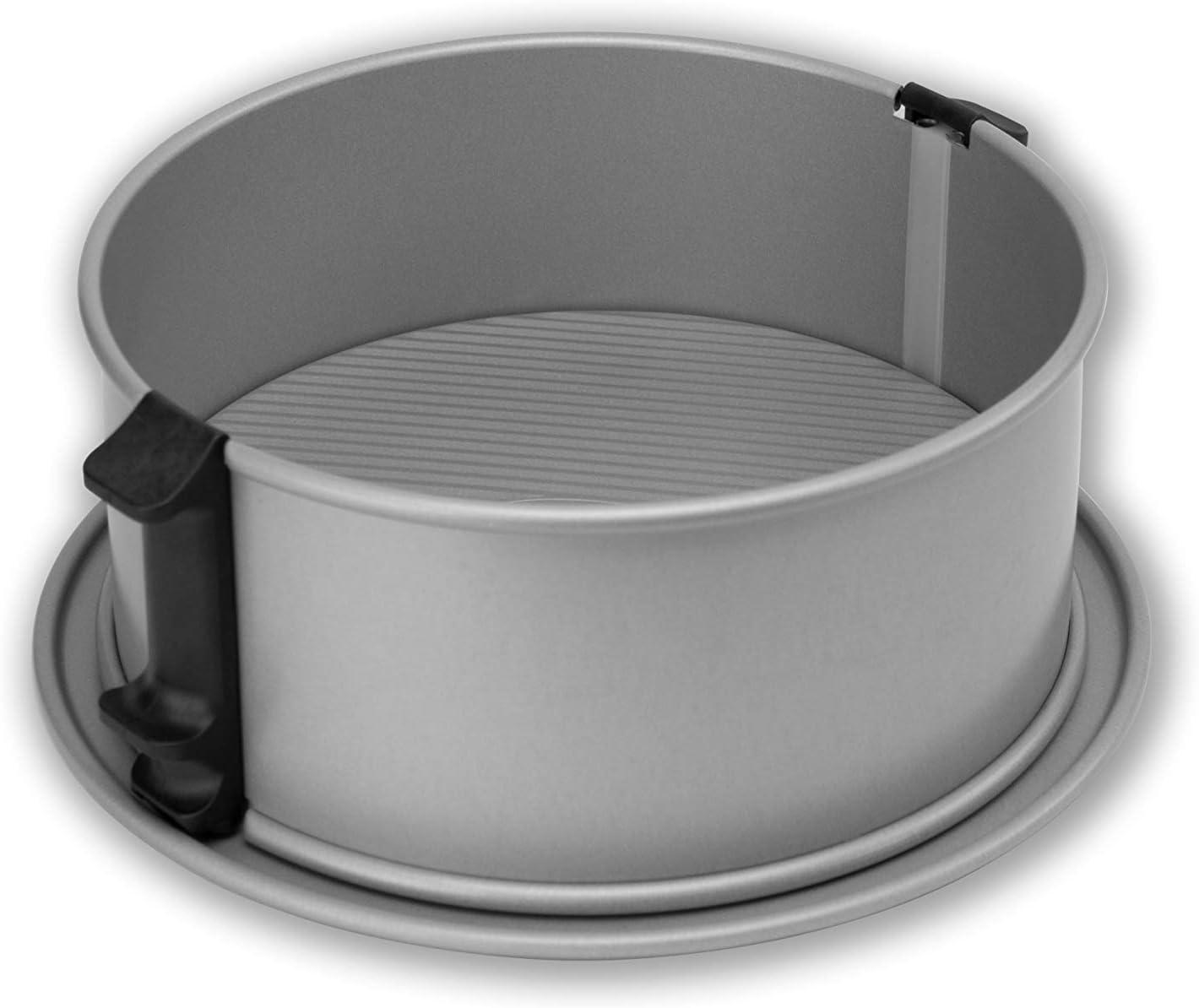 9-Inch Silver Non-Stick Steel Springform Pan