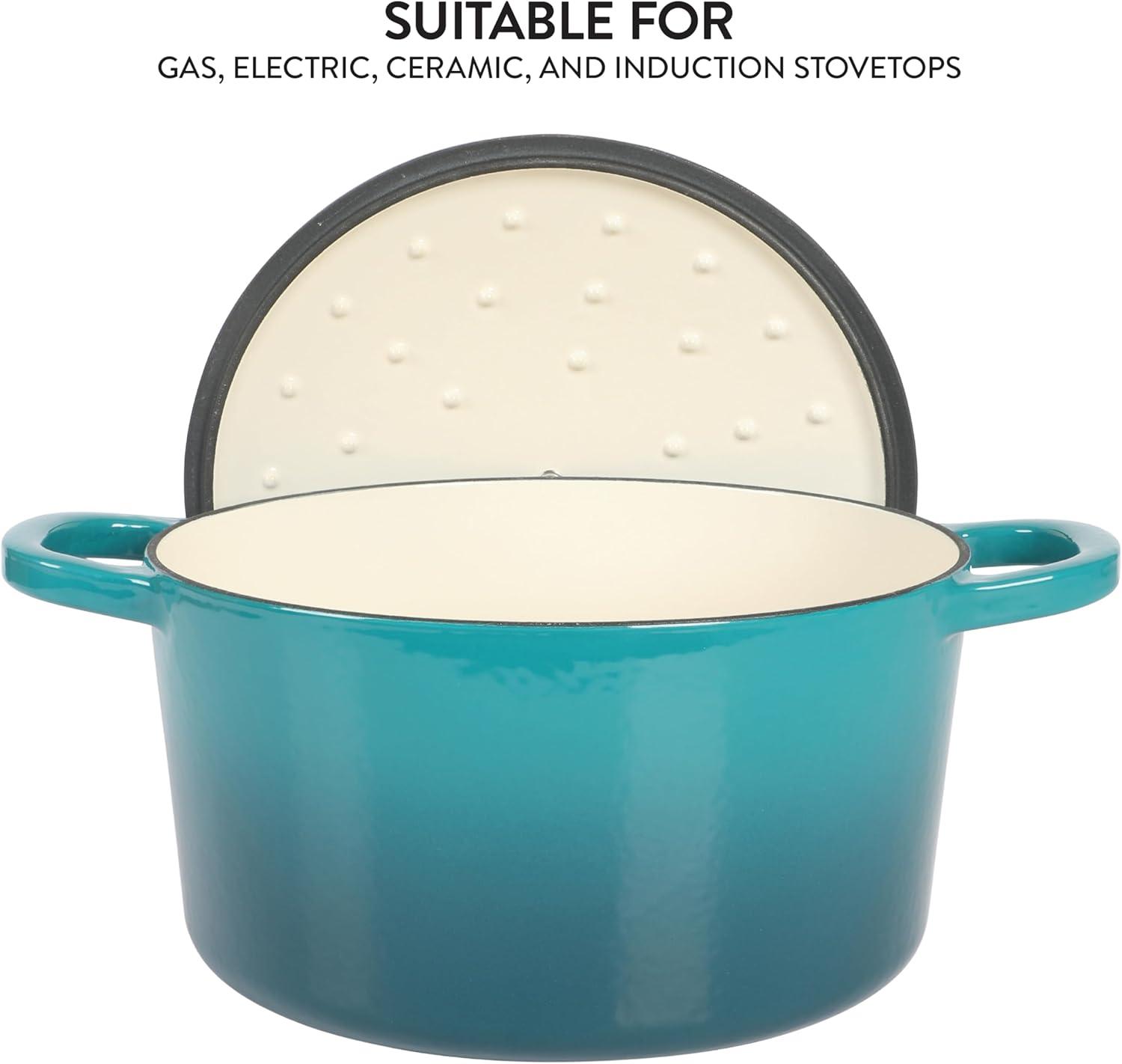 Crock-pot Crock-Pot Artisan Non-Stick Cast Iron Round Dutch Oven