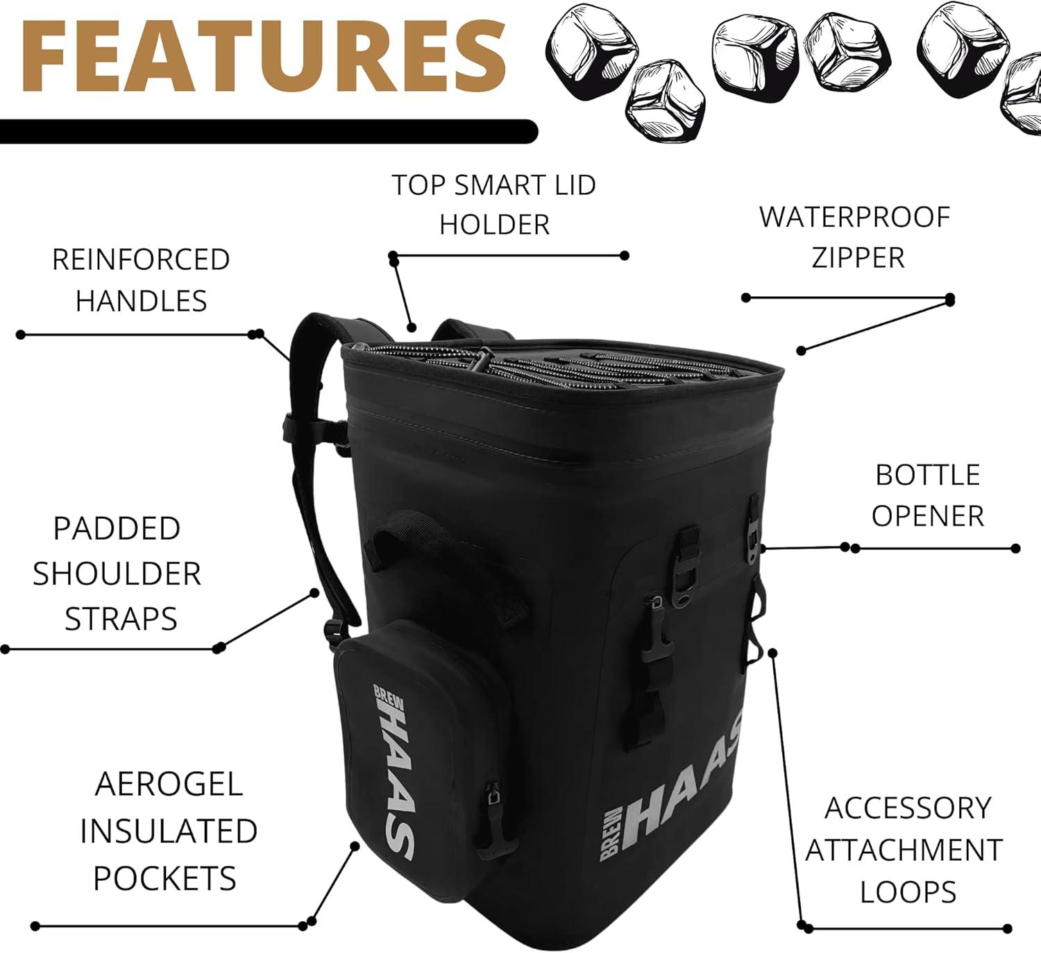 Backpack Cooler - THE FUELER - 36 Cans