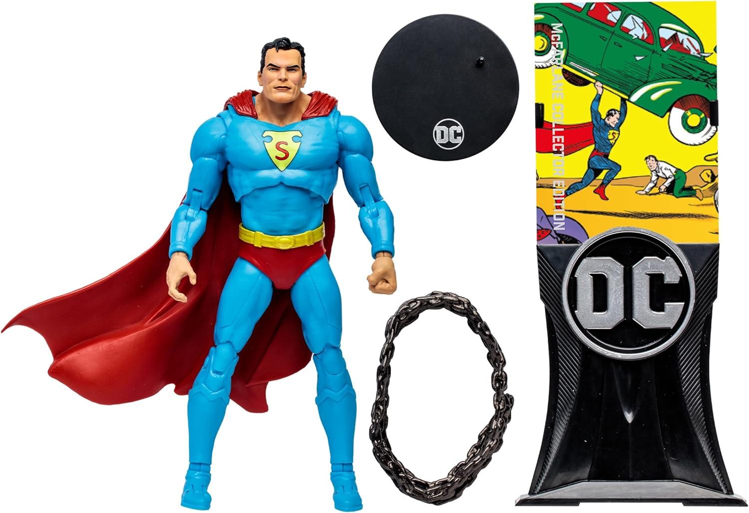 McFarlane - DC Multiverse - Superman (Action Comics #1) 7in Figure McFarlane Collector Edition