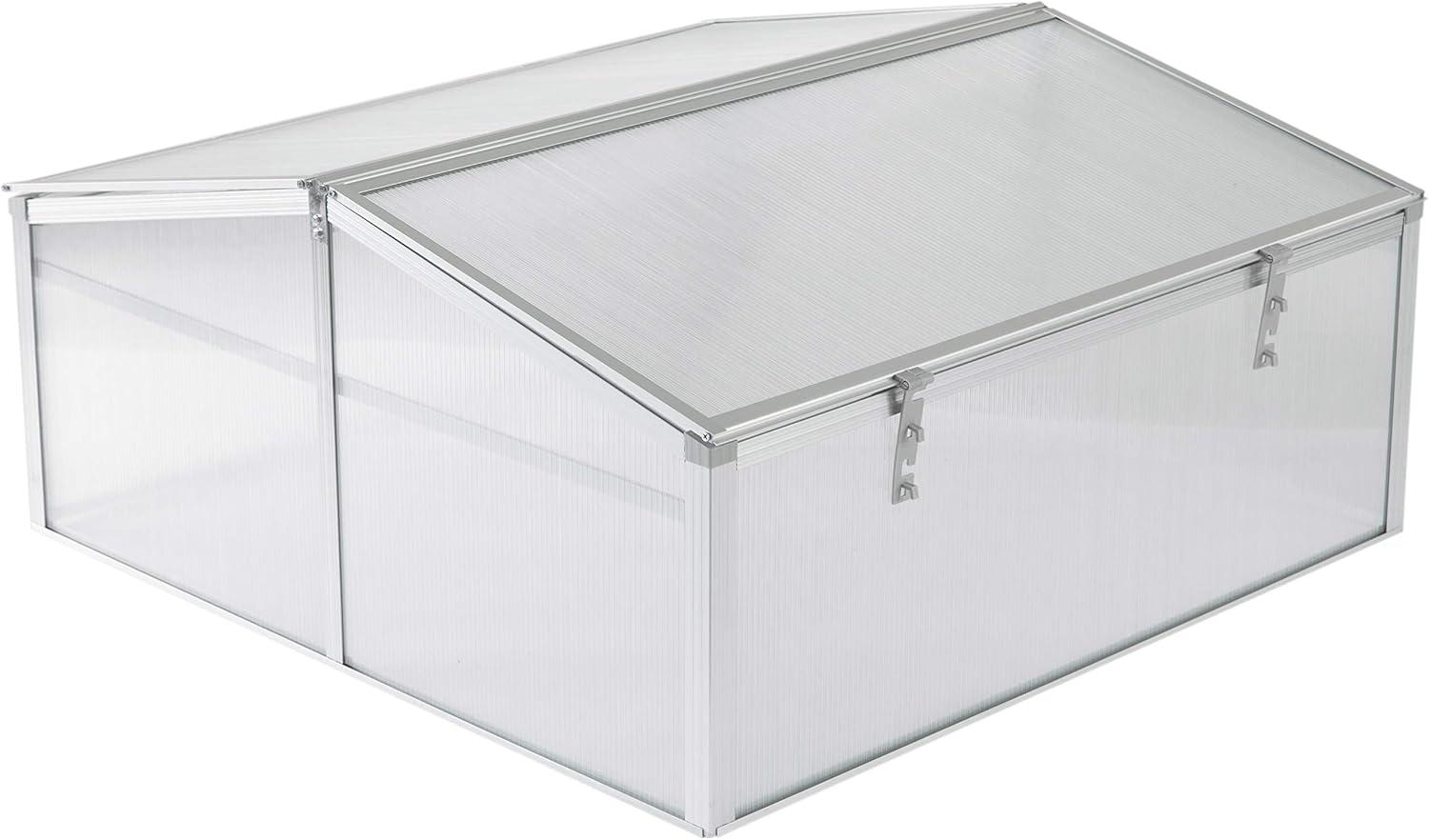 Gardenised 39.37" W x 39.37" D Mini Greenhouse