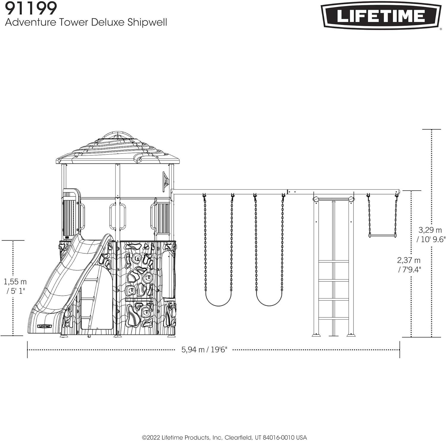 Lifetime Adventure Tower Deluxe