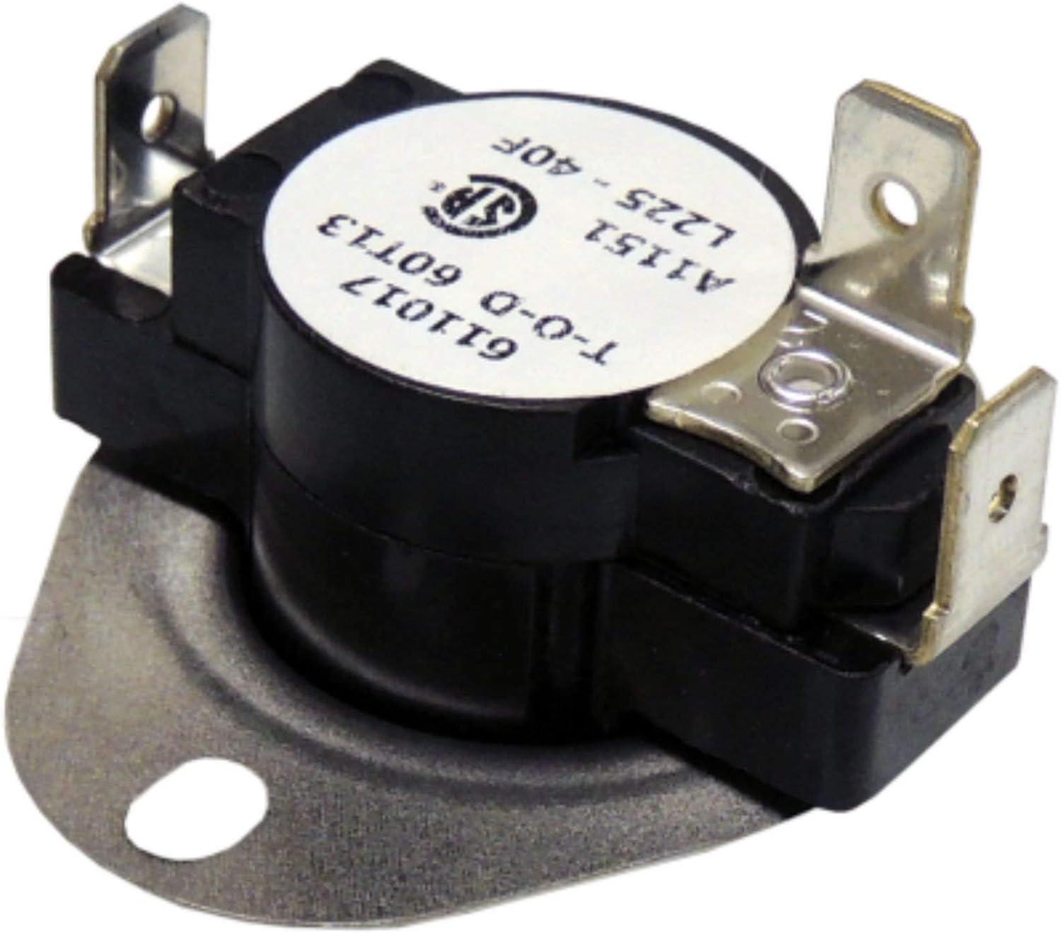 Supco 60 AMP Line Voltage Thermostat for HVAC/R Systems