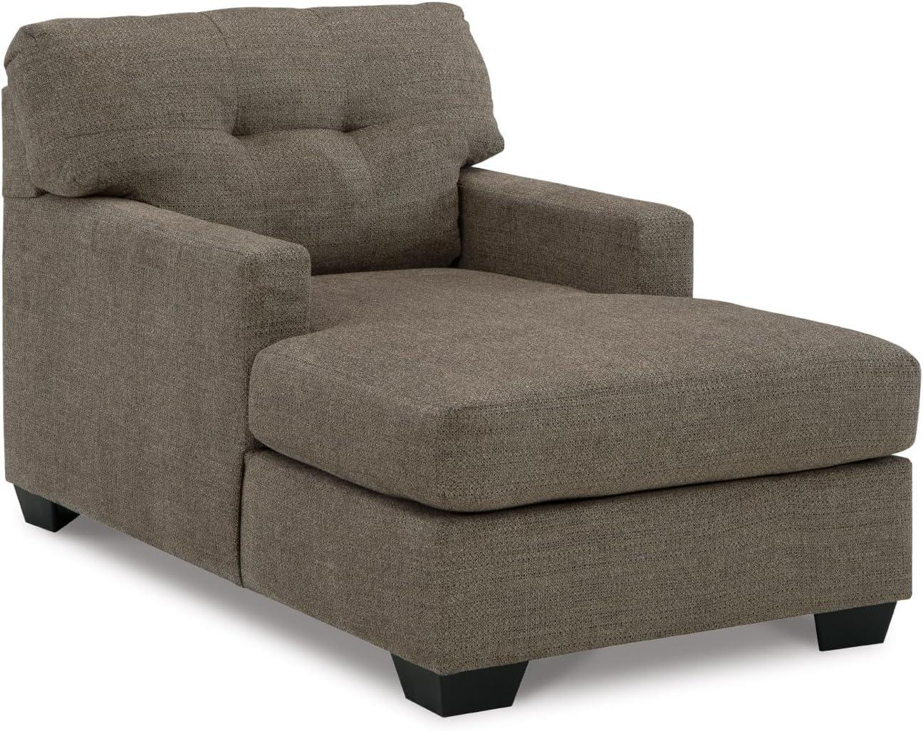 Signature Design by Ashley Mahoney Chocolate Chaise