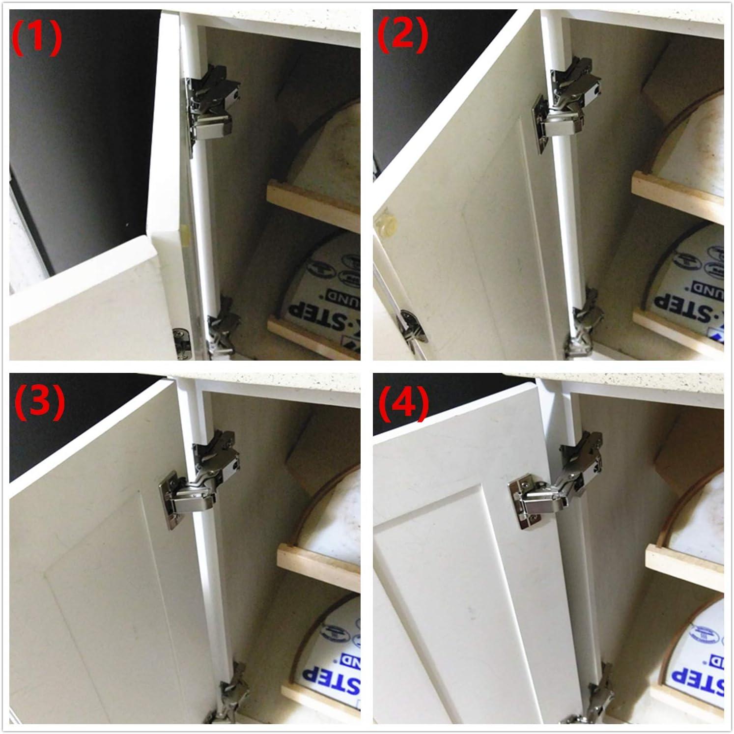 165 Degree Full Overlay Lazy Susan Hinge for Door Connect to Frame Cabinet Corner Door Hinge