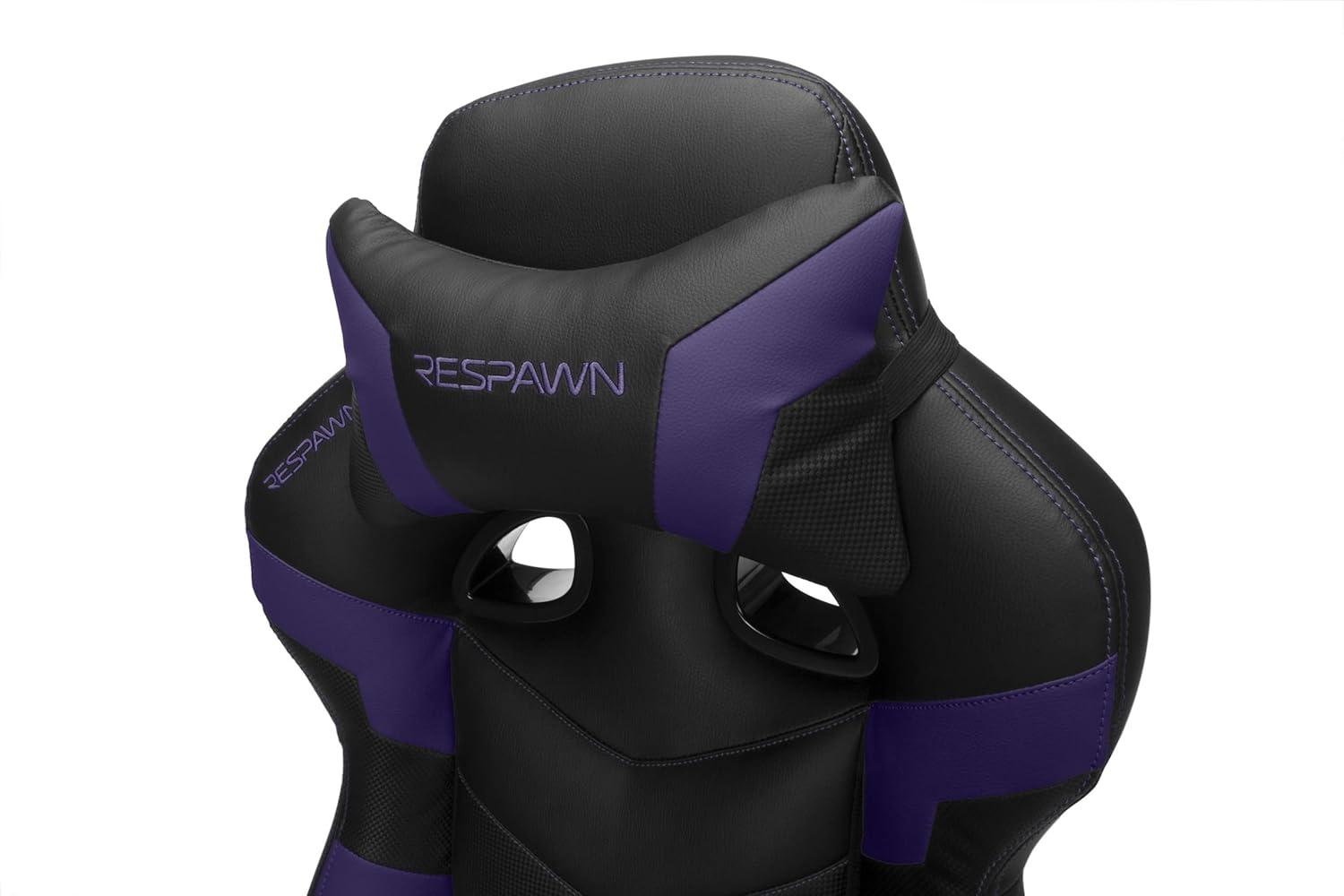Respawn RESPAWN 110 Pro Gaming Chair - Gaming Chair with Footrest, Reclining Gaming Chair, Video Gaming Computer Desk Chair, Adjustable Desk Chair, Gaming Chairs For Adults With Headrest Pillow