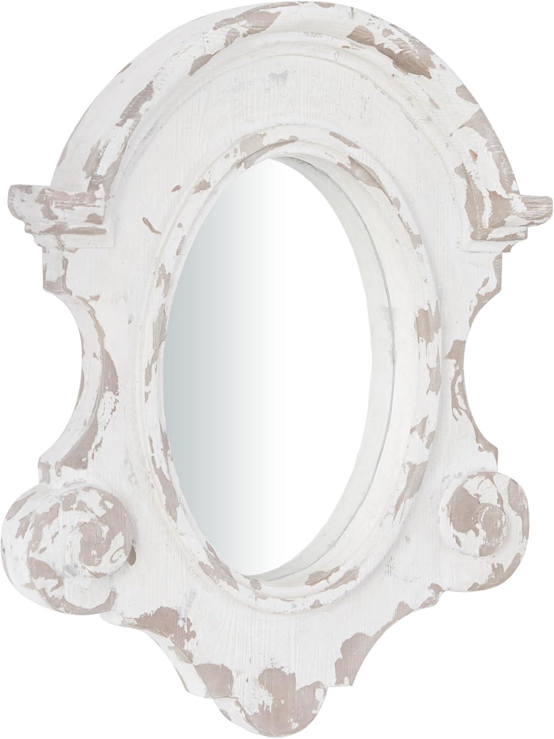 Halma Solid Wood Arch Wall Mirror