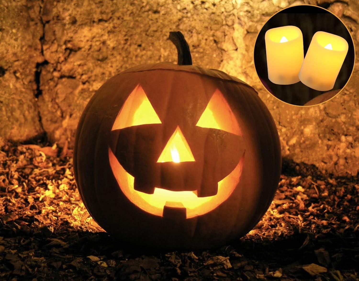 Candle Choice 6 Piece Flameless LED Votive Candles with Remote & Timer - Realistic Flickering Battery-operated Powered Electronic Tealight Candles 1.5”x1.5” Long Lasting Batteries Included 6-Pack