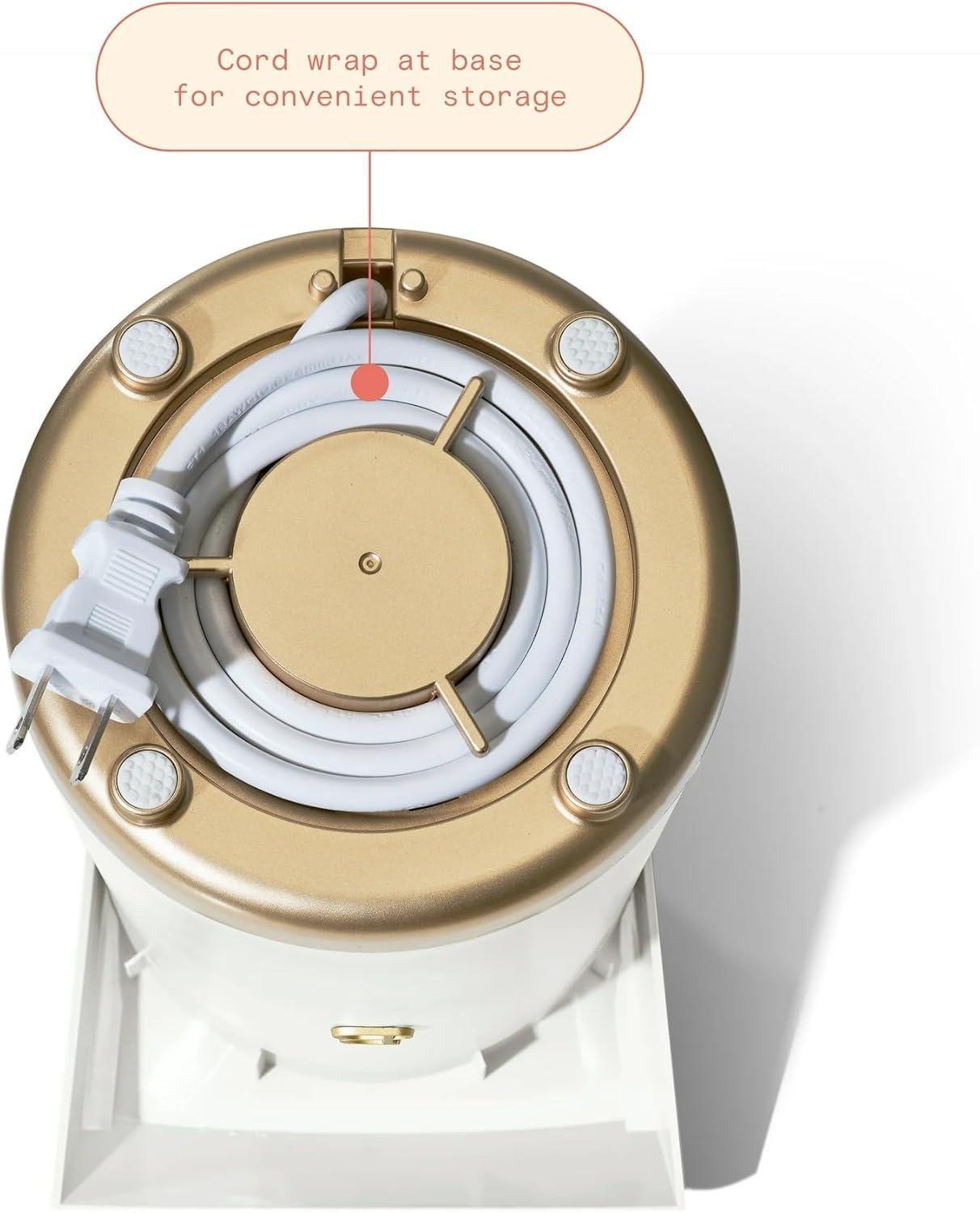 Beautiful 16 Cup Hot Air Electric Popcorn Maker, White Icing by Drew Barrymore