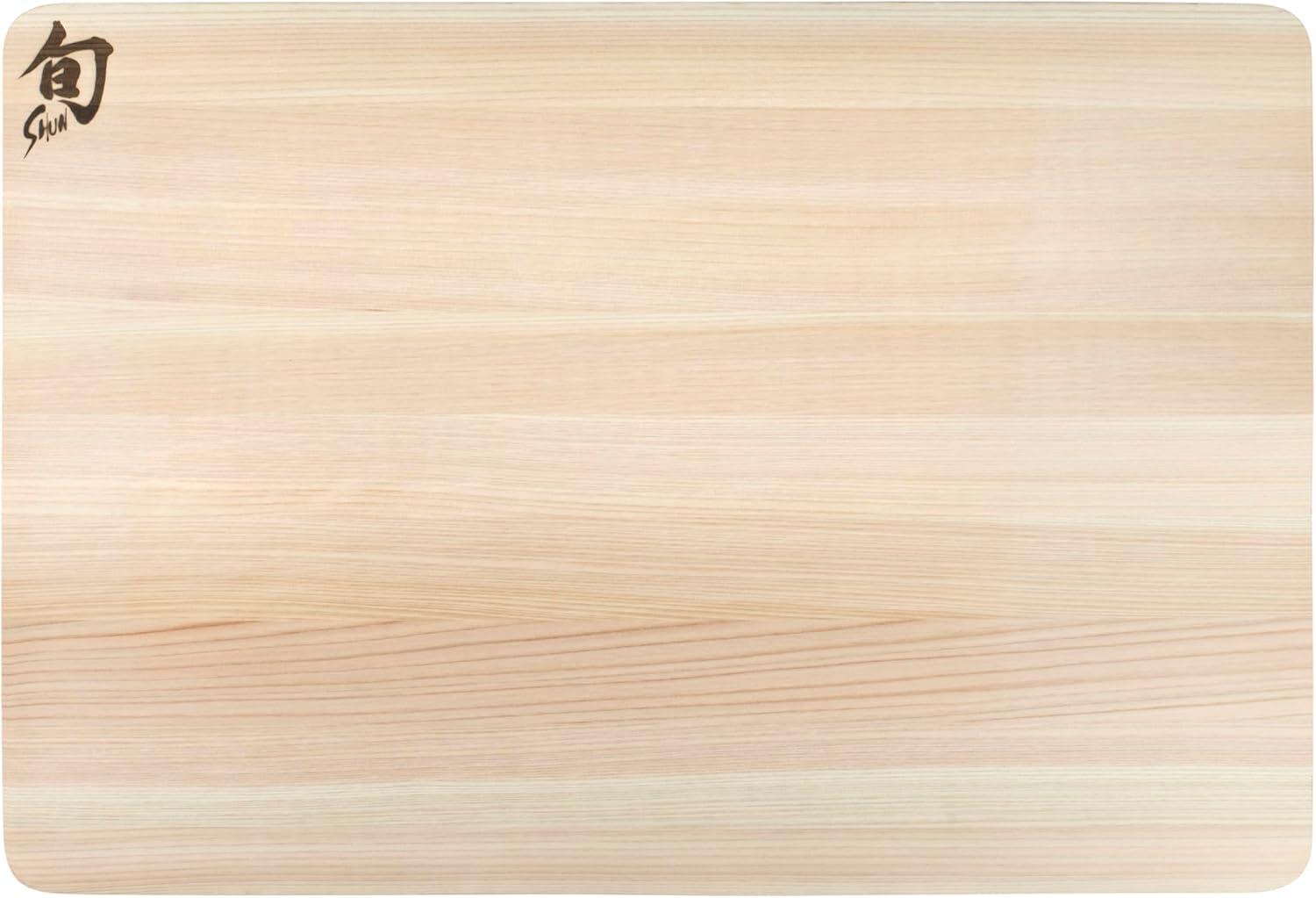 Shun DM0816 Hinoki Cutting Board, Medium